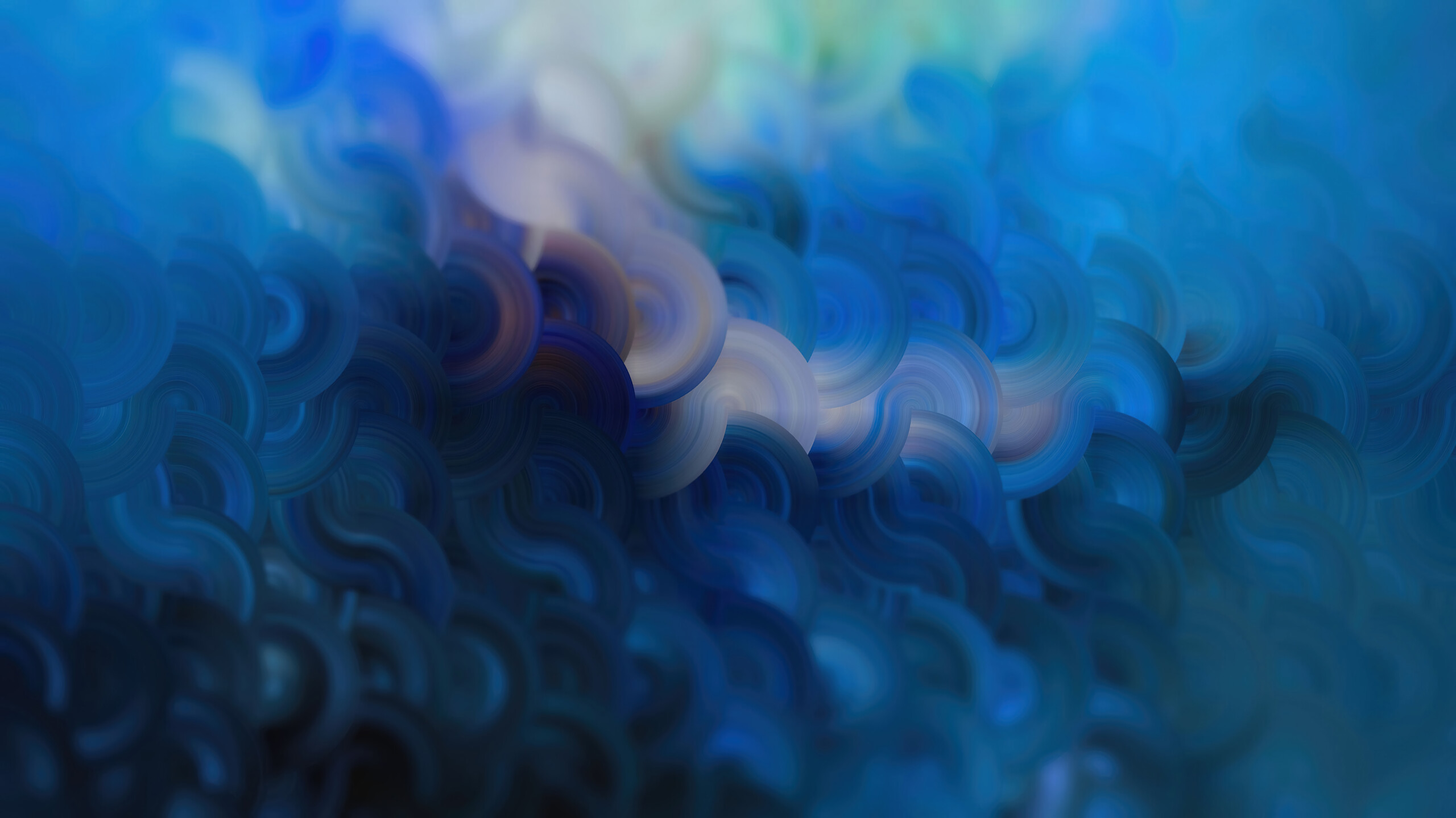 Blue Abstract Background Wallpaper 4K