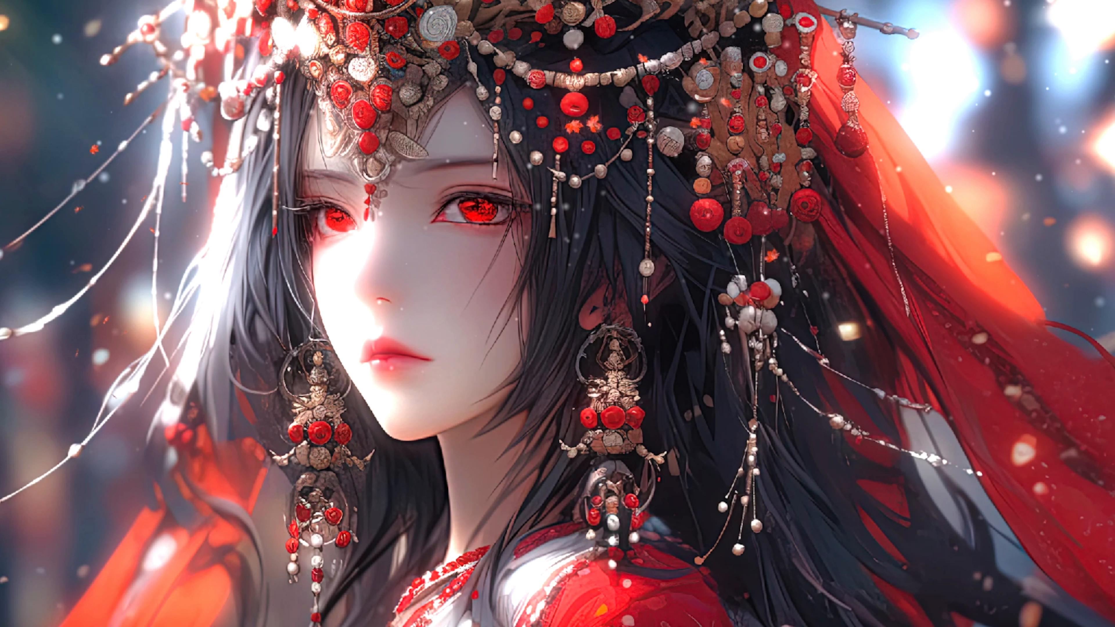 Chinese Anime Girl Live Wallpaper