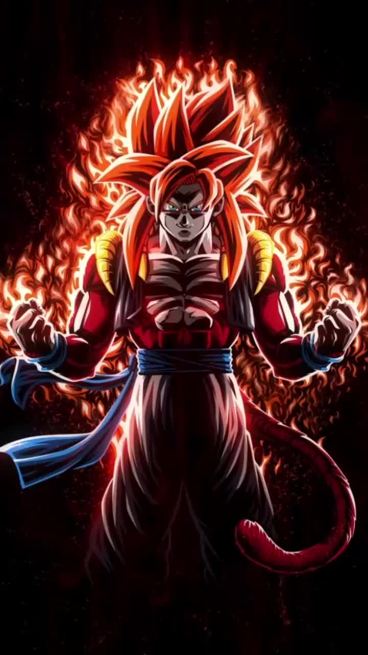 Super Saiyan Gogeta Mobile Live Wallpaper