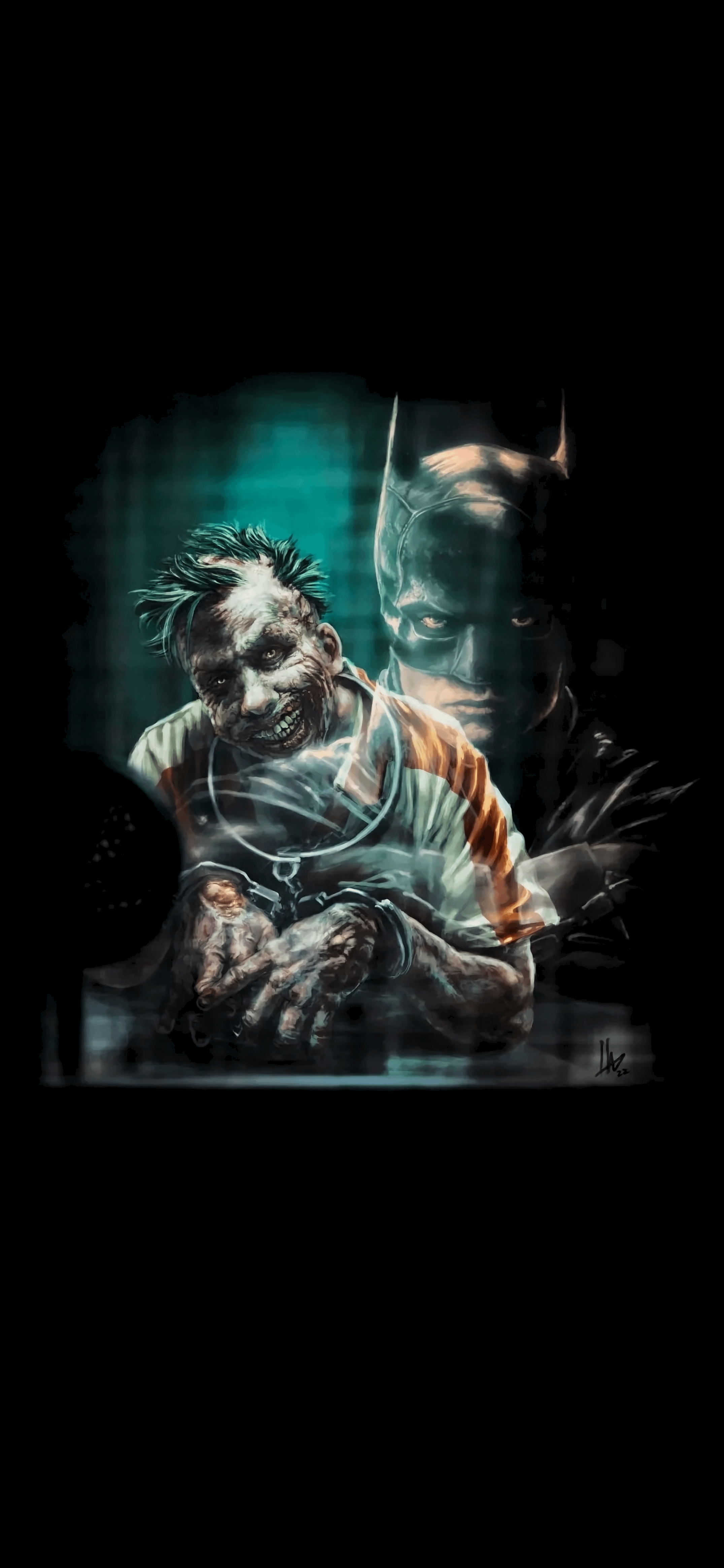 The Batman and Joker wallpaper