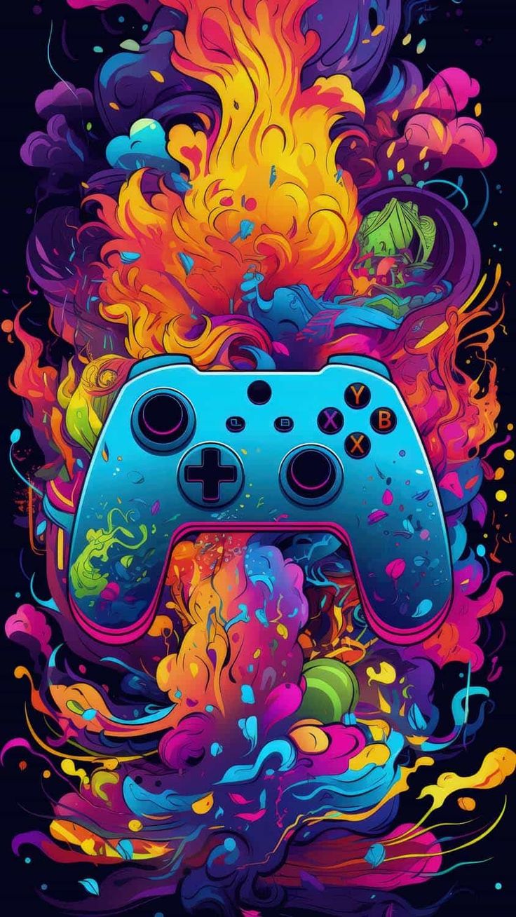 Gamer Art iPhone Wallpaper 4K