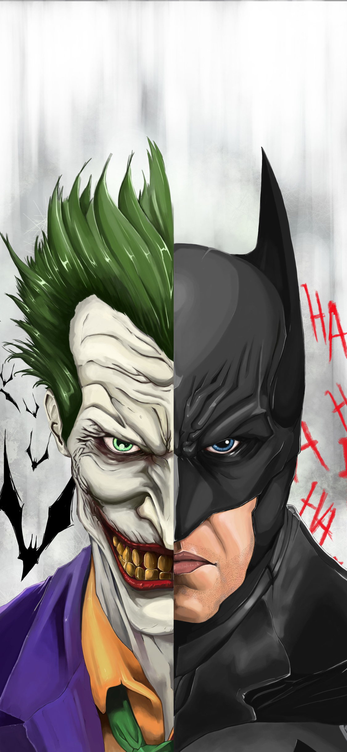 Joker And Batman iPhone XS