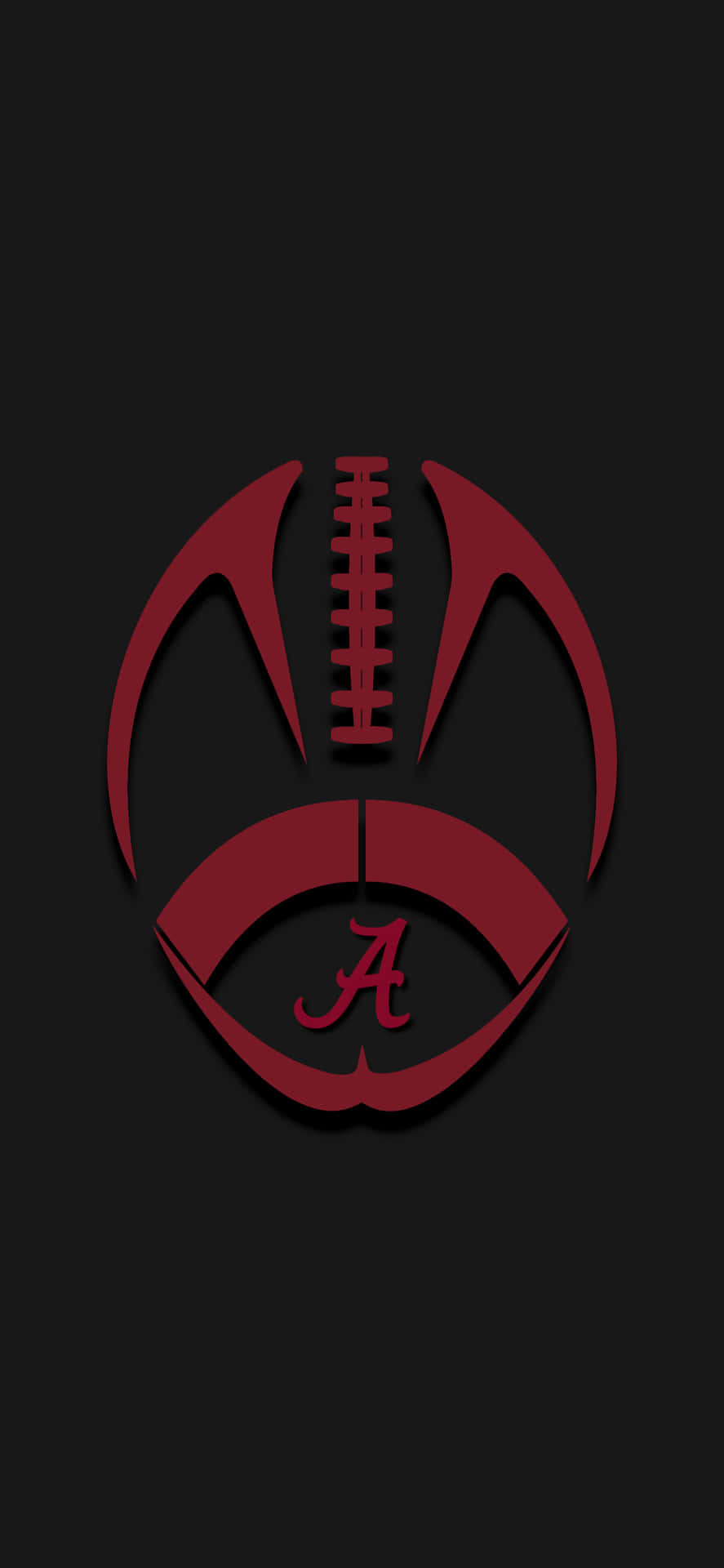 Logo Alabama Football iPhone Wallpaper