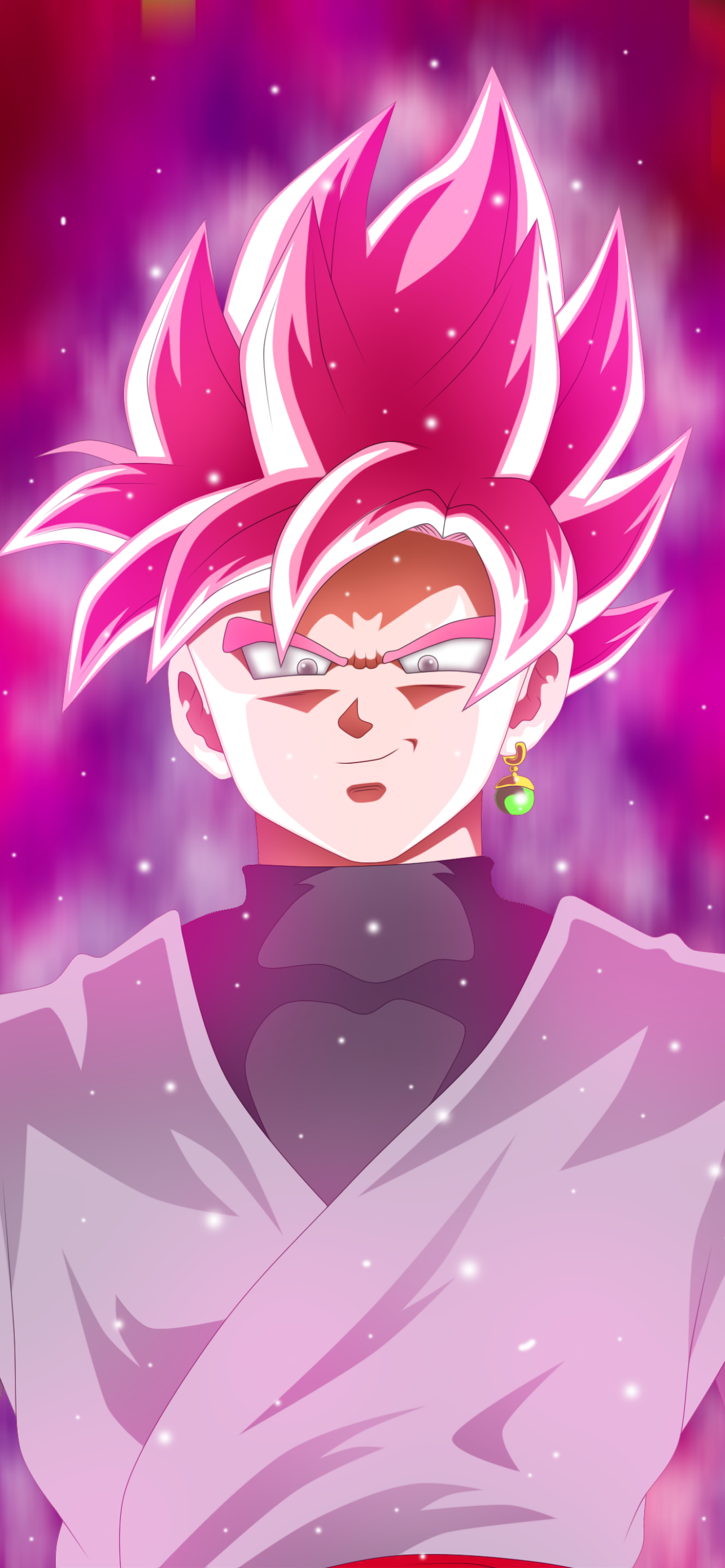 Black Goku Phone Wallpaper