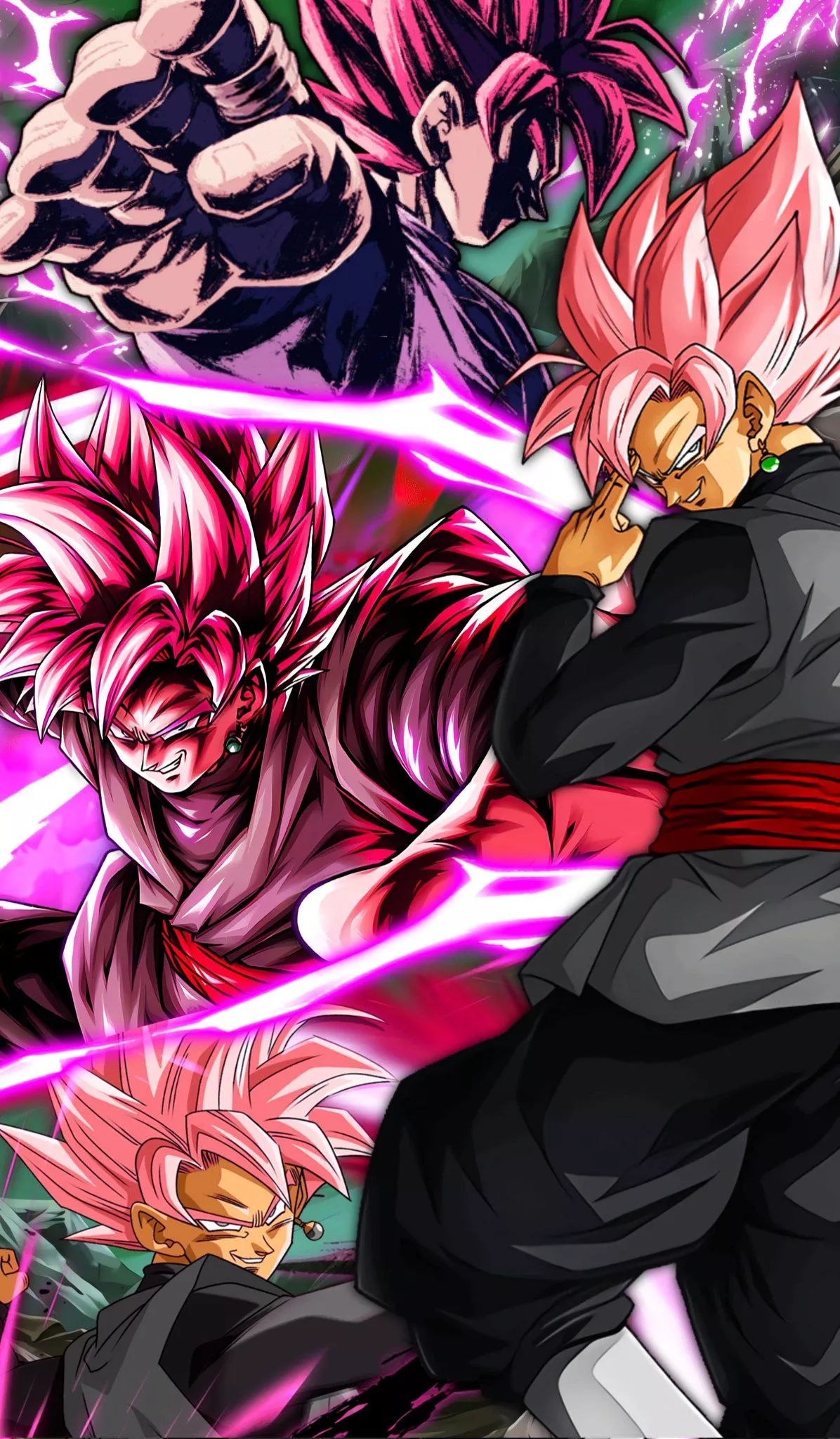 Goku Black Phone Wallpaper