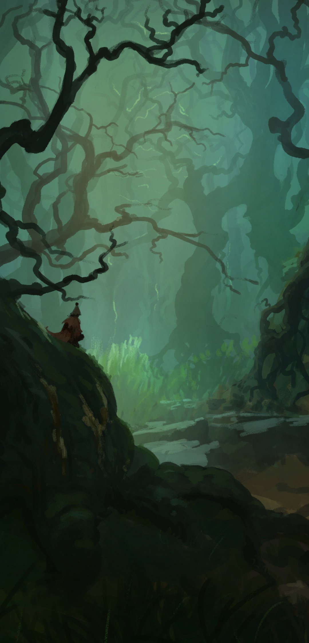 Download Fantasy Forest Phone Wallpaper