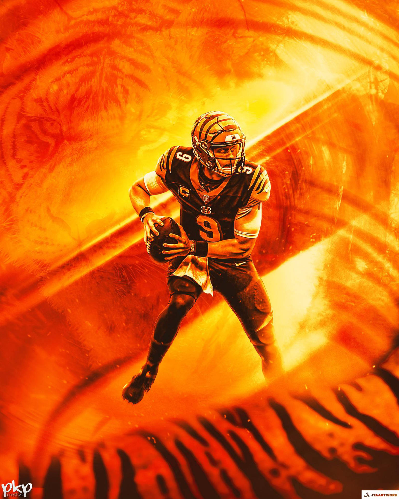 Joe Burrow HD Wallpaper