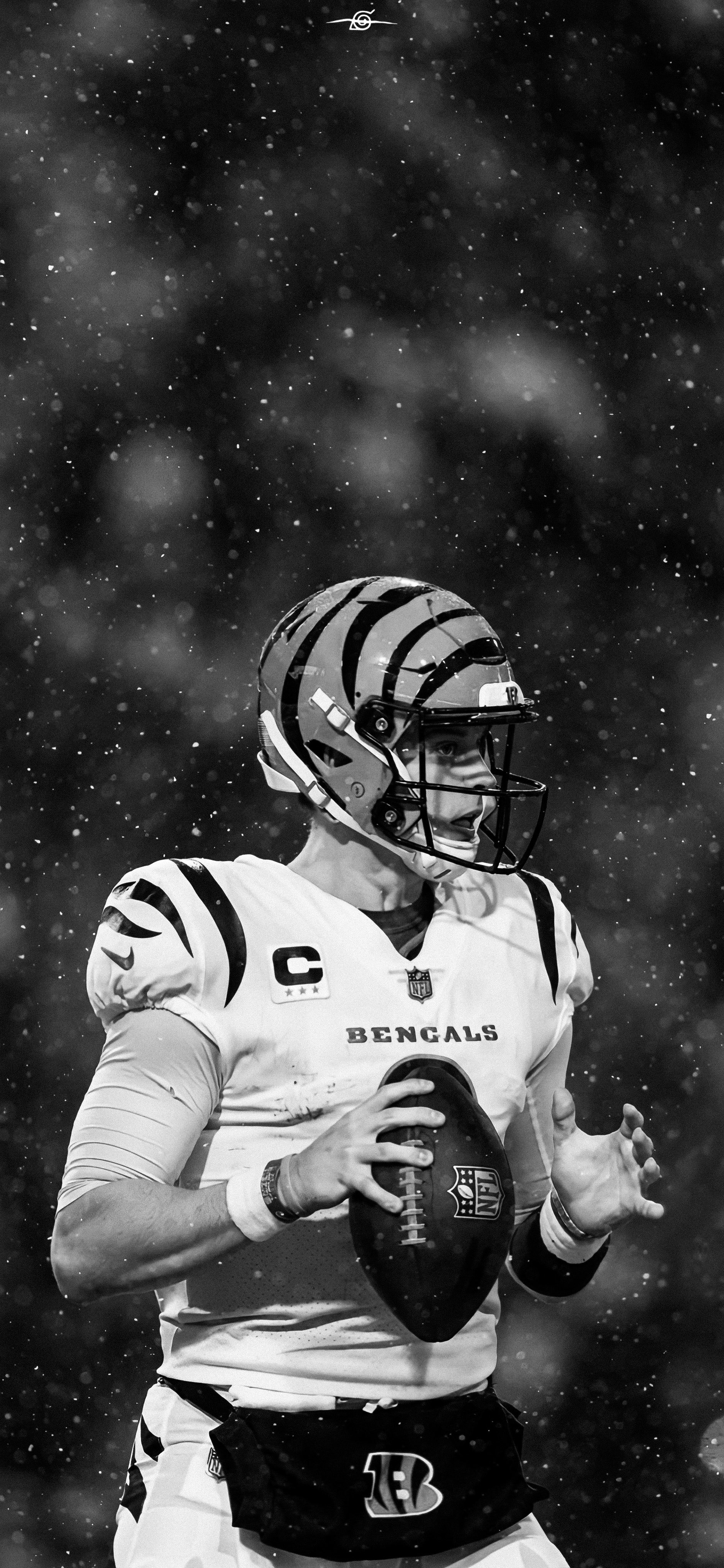 Joe Burrow B&W
