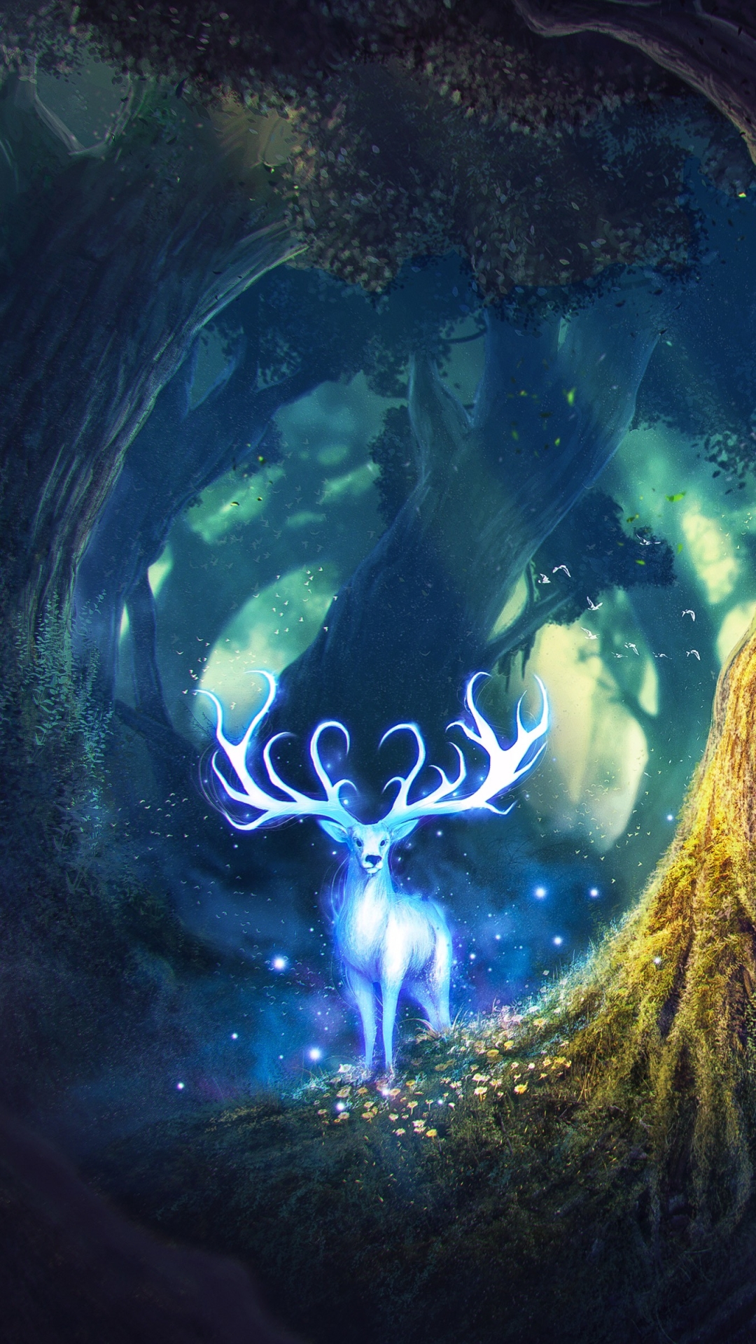 Magic, Fantasy, Forest, Creature, Deer