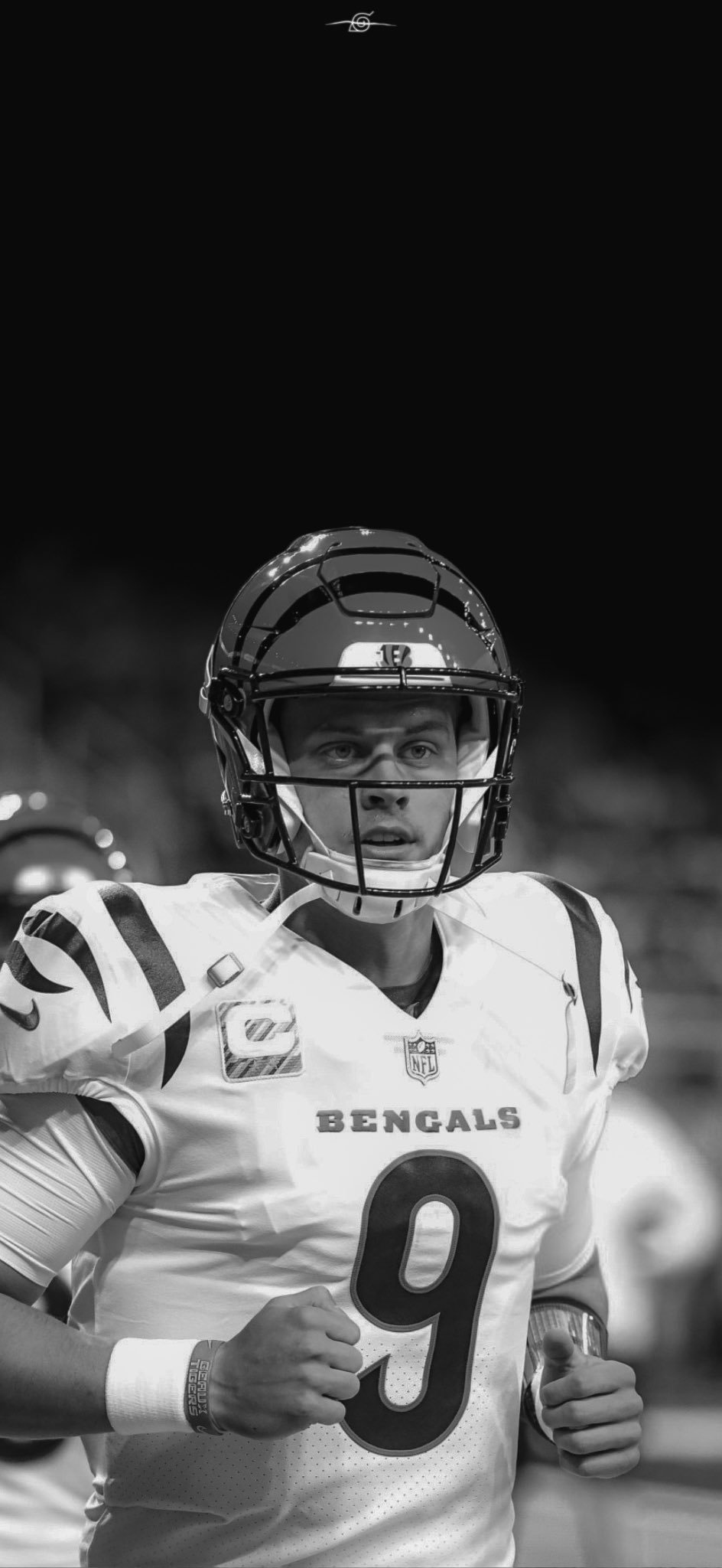 Joe Burrow B&W