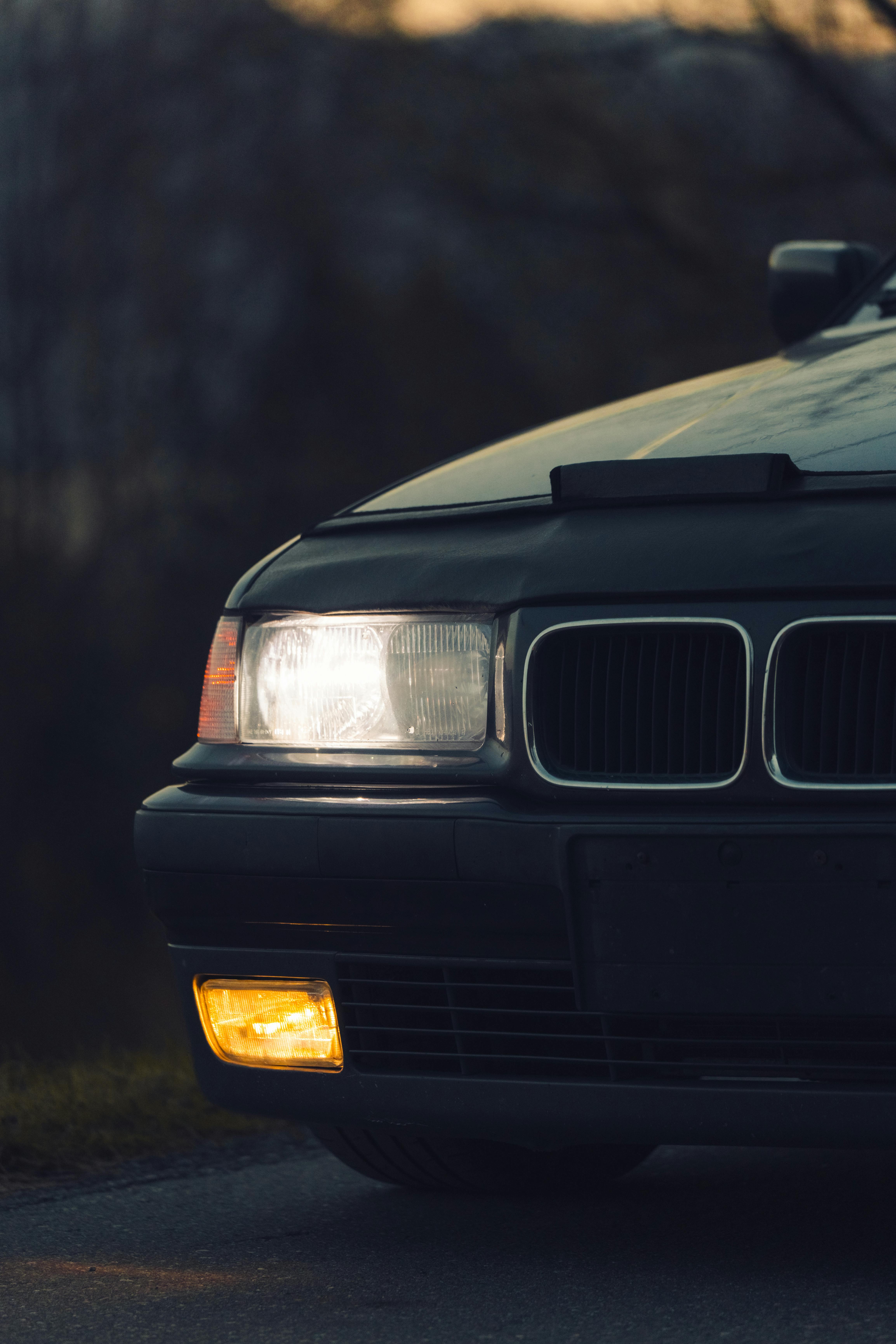 Fog Light of a BMW E36 Car