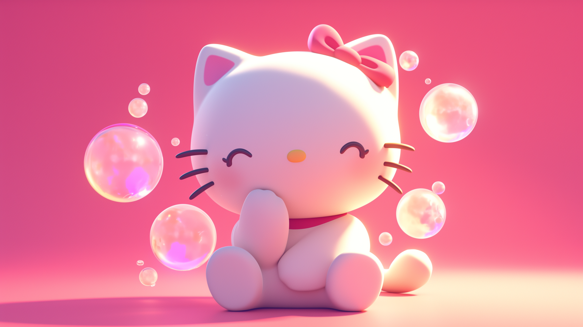 Hello Kitty Anime Style HD Desktop