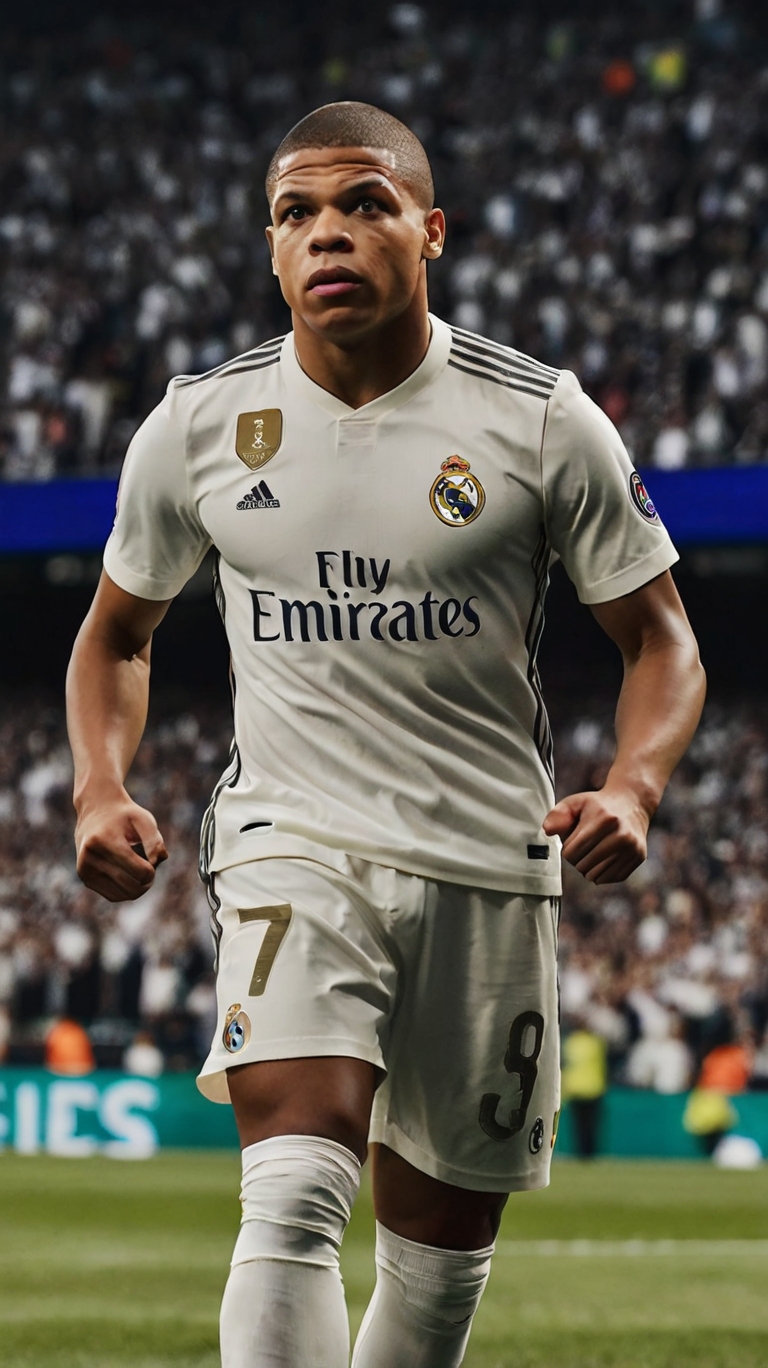 Kylian Mbappé Mobile wallpaper in 8k