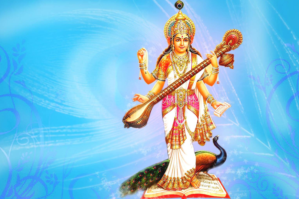 Maa Saraswati Wallpaper Download