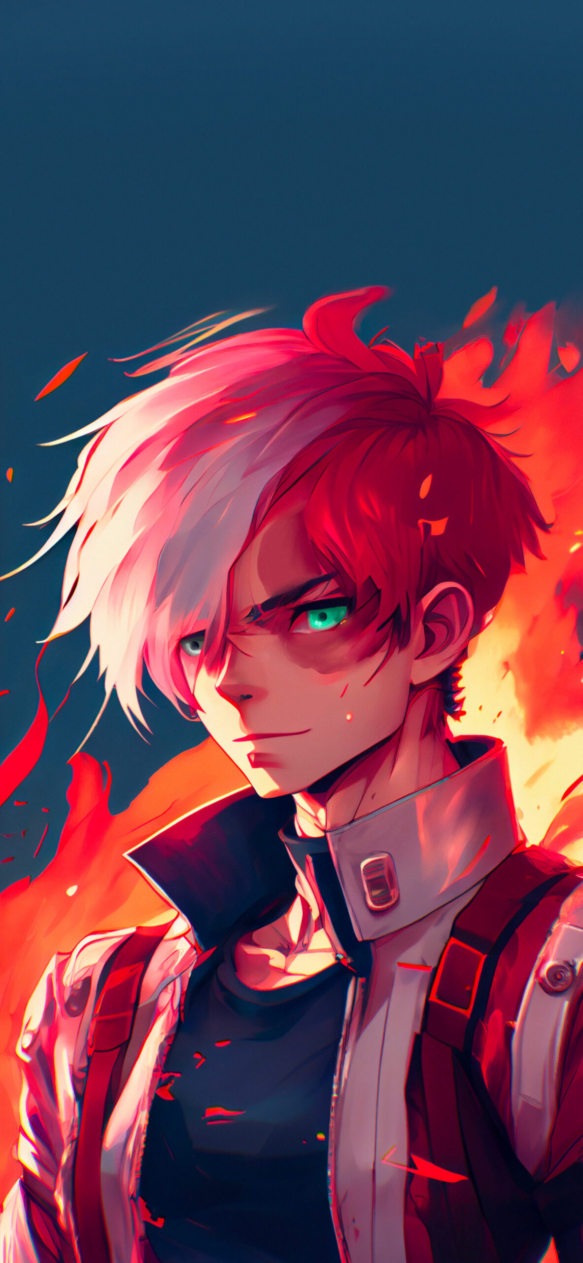 MHA Shoto Todoroki Aesthetic Wallpaper
