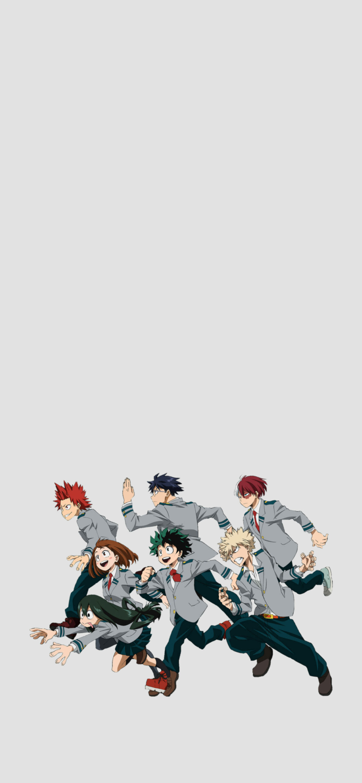 My Hero Academia Students Grey