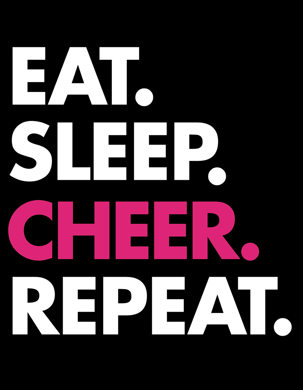 Cheer Repeat Tee Athletics