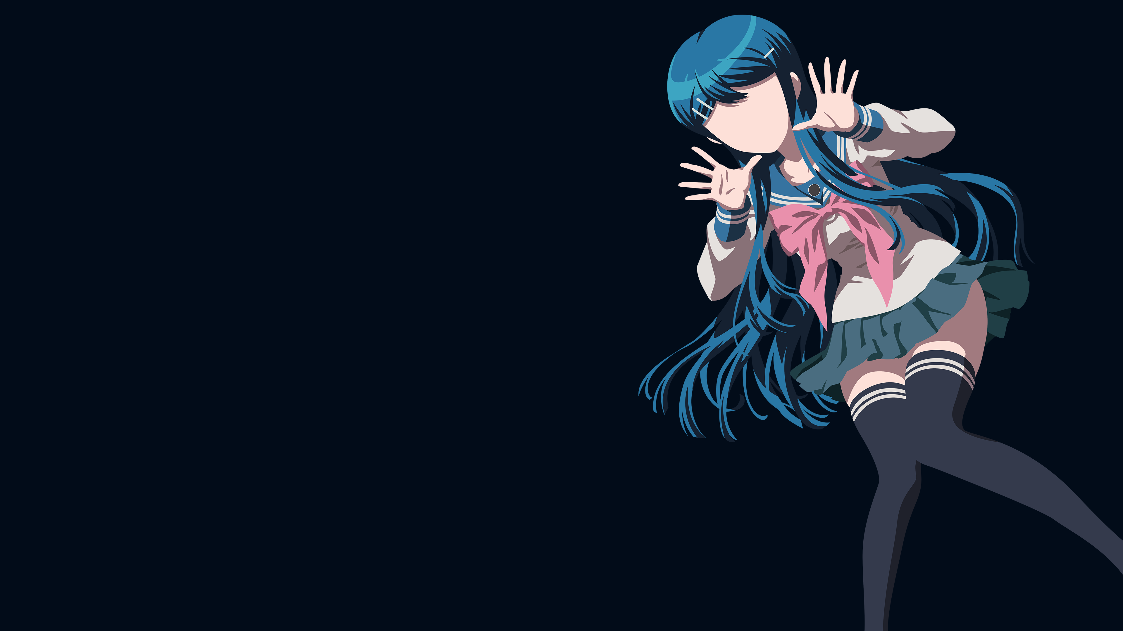 Sayaka Maizono 4K Minimalist Desktop