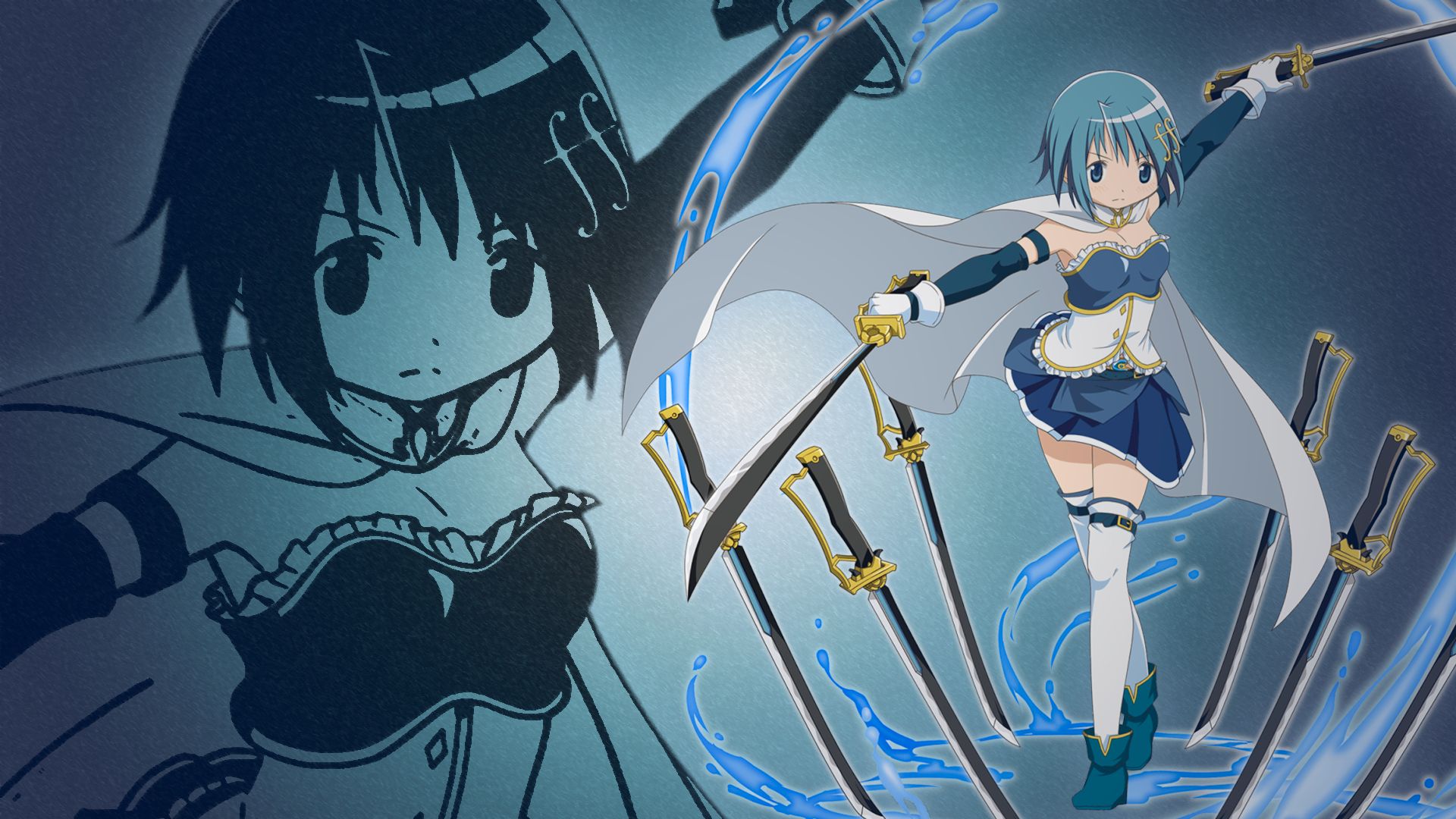 HD desktop wallpaper: Anime, Puella