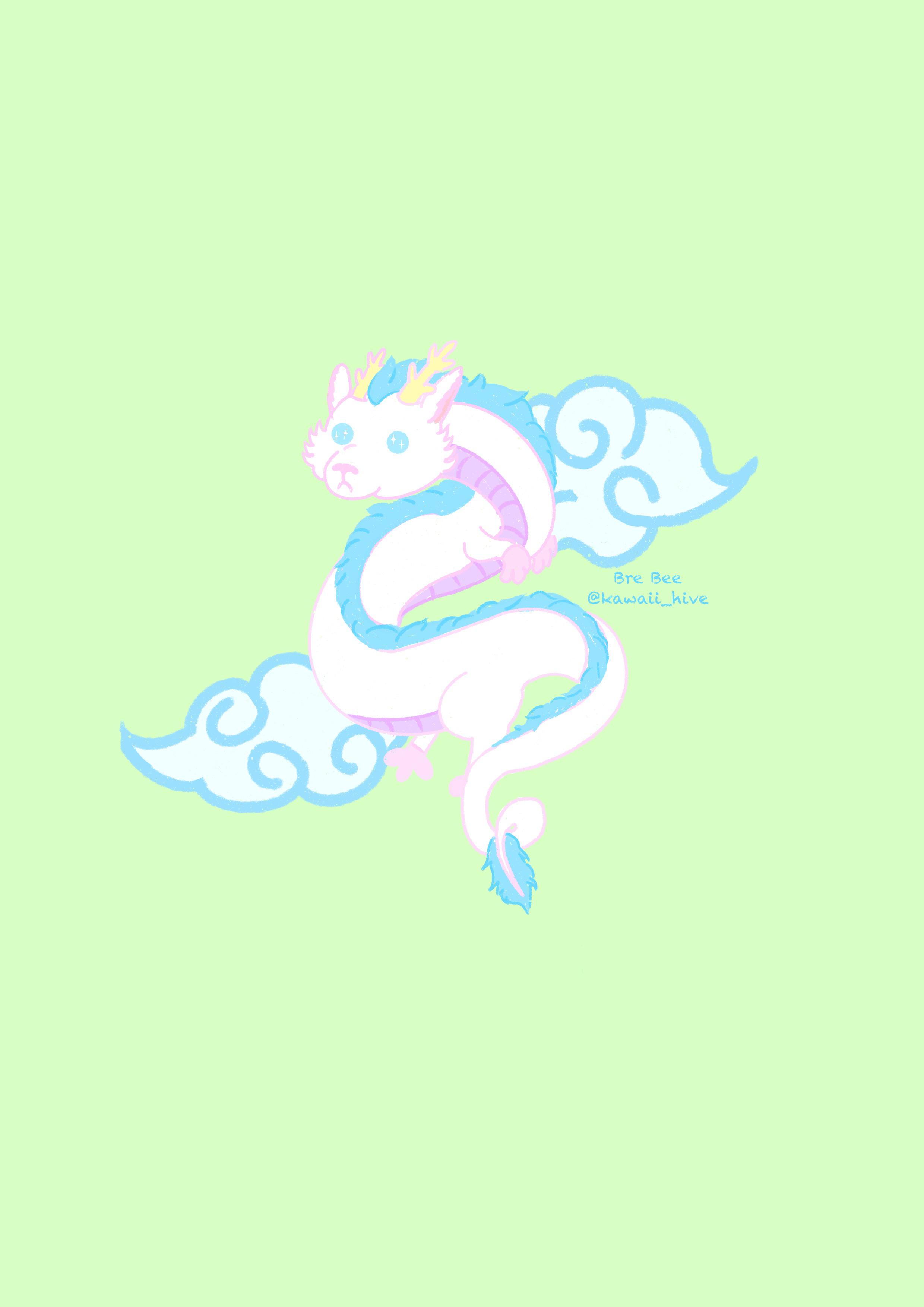 I made these dragon wallpaper ♡︎, r