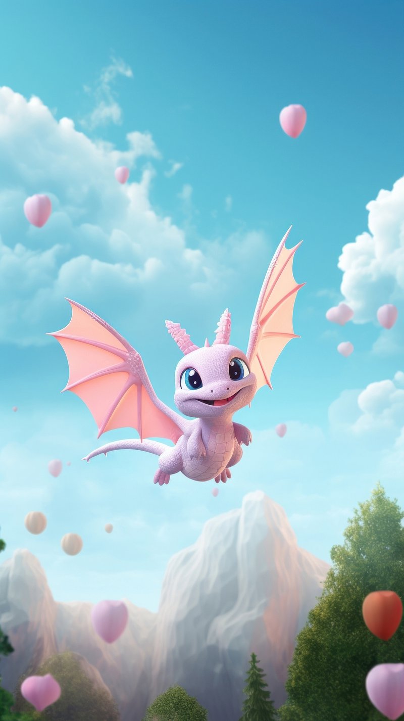 Cute Dragon Image. Free Photo, PNG