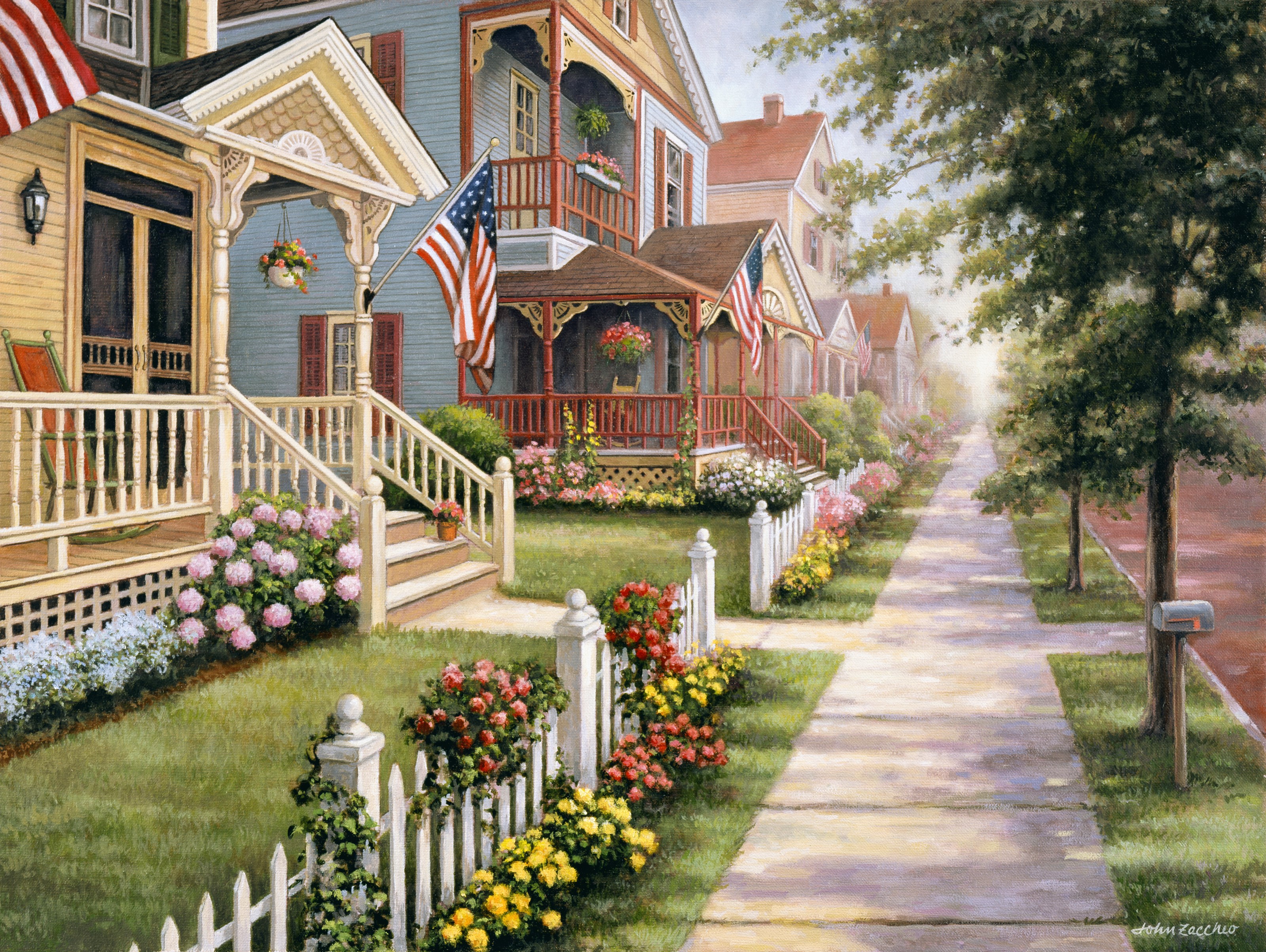Country Homes Mural Zaccheo