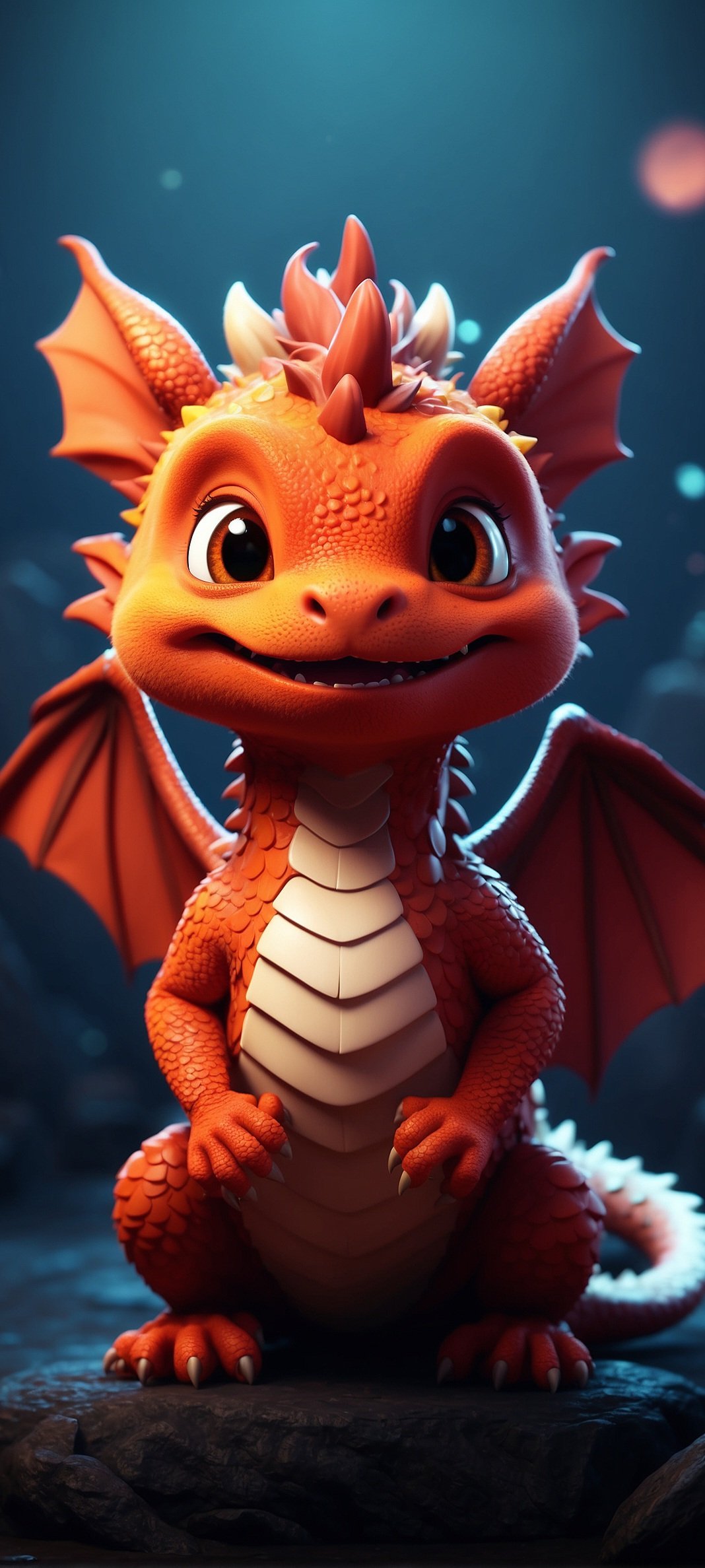 Cute Dragon Wallpaper