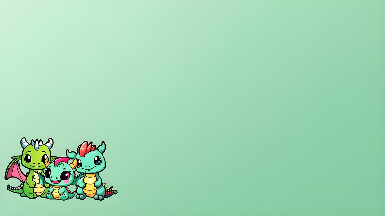 Download Dragon, Green, Wallpaper