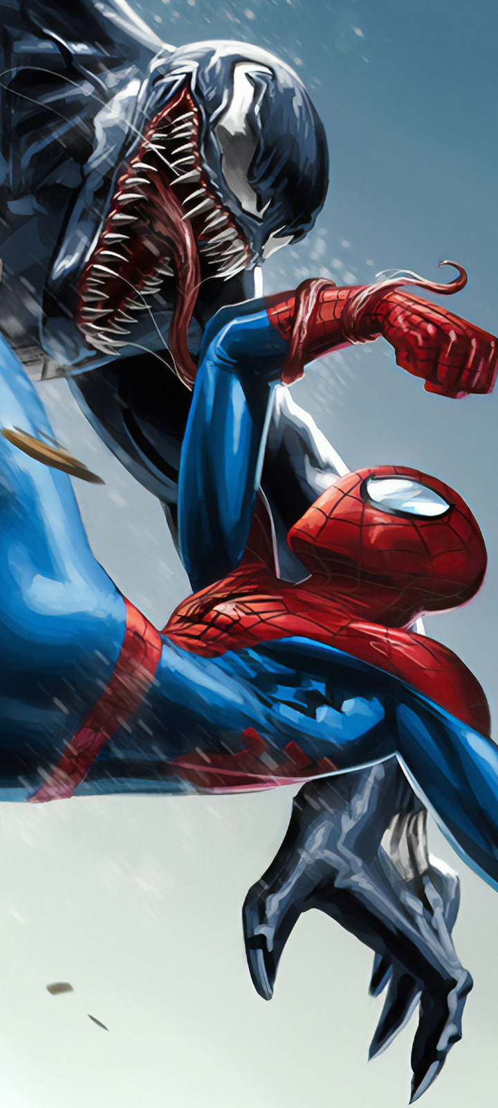 Venom Comic Spider Man Phone Wallpaper