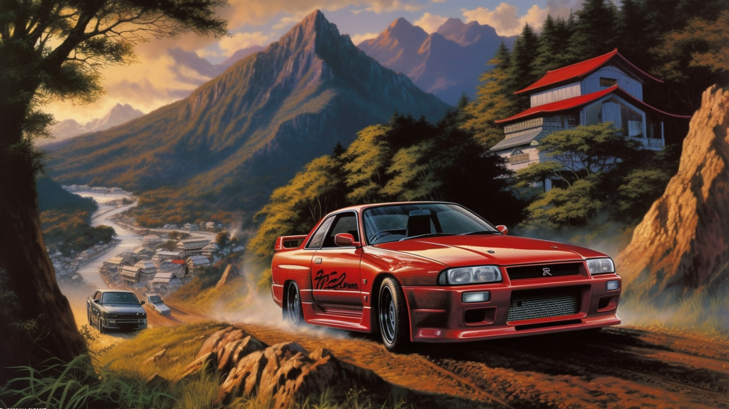 Some 90's car themed phone wallpaper