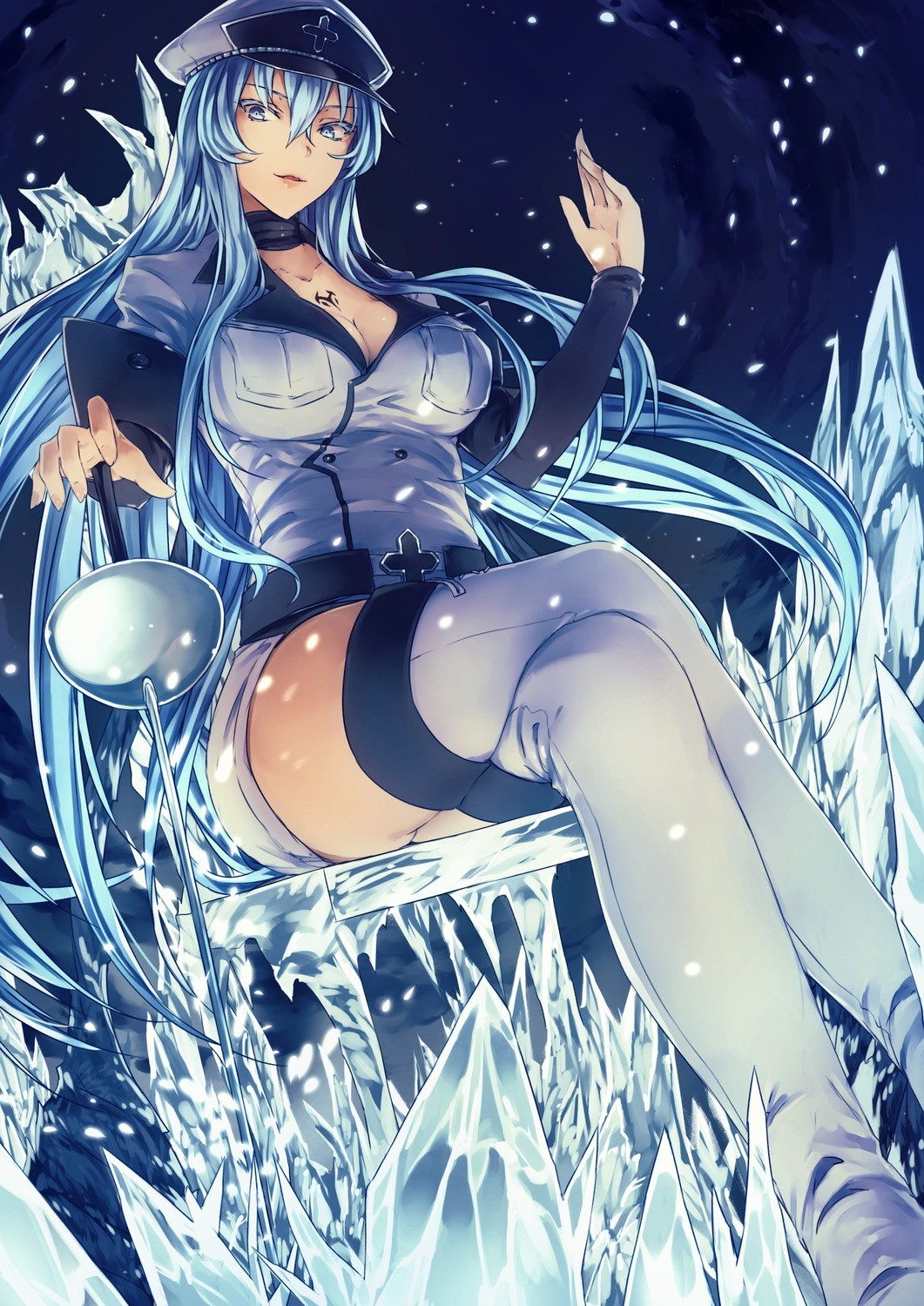 Akame Ga Kill Esdeath Ice Wallpaper