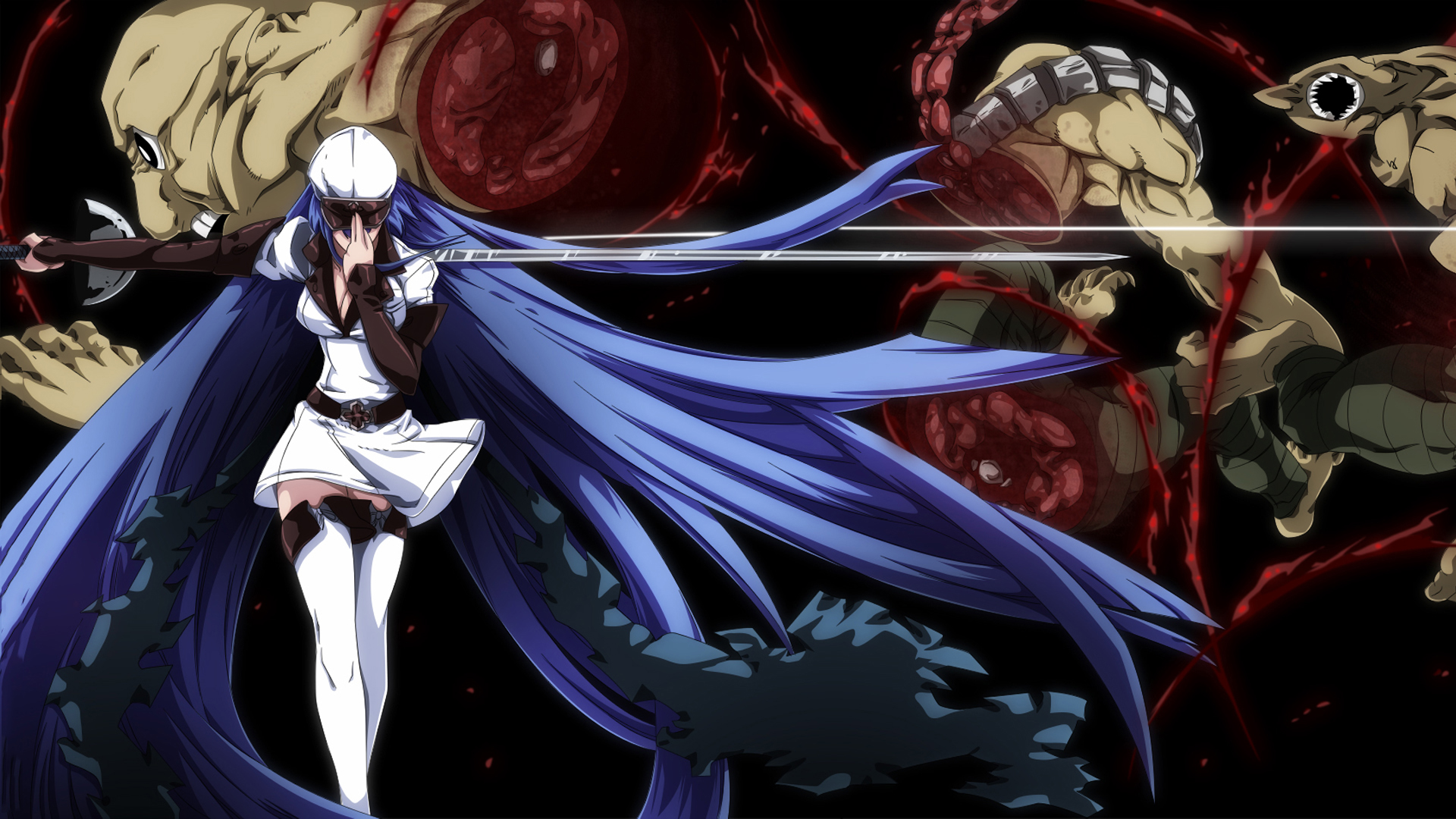 Esdeath HD Wallpaper from Akame ga Kill