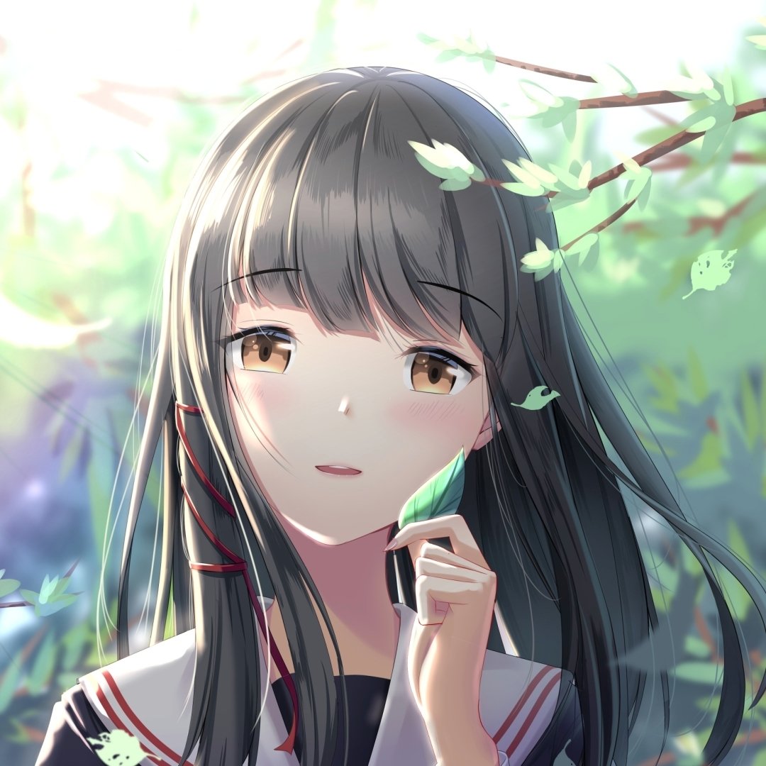 Black Hair Anime Original PFP