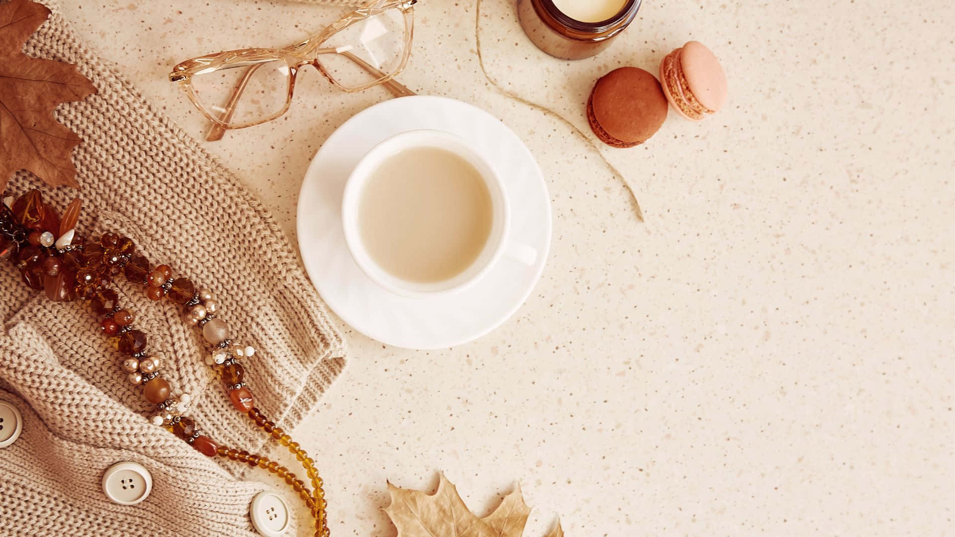 Download Brown Pastel Aesthetic Autumn