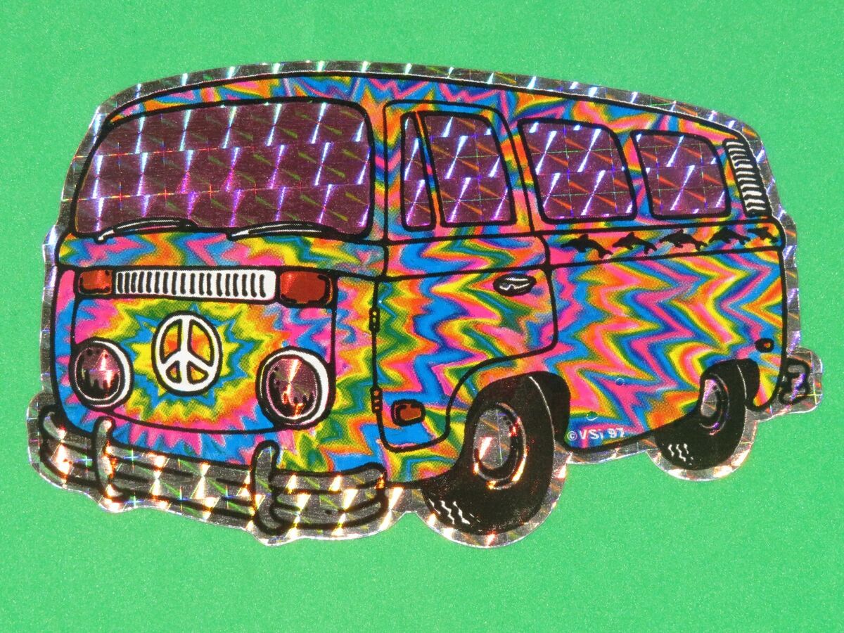 HIPPIE VAN VOLKSWAGEN BUS PRISM VENDING