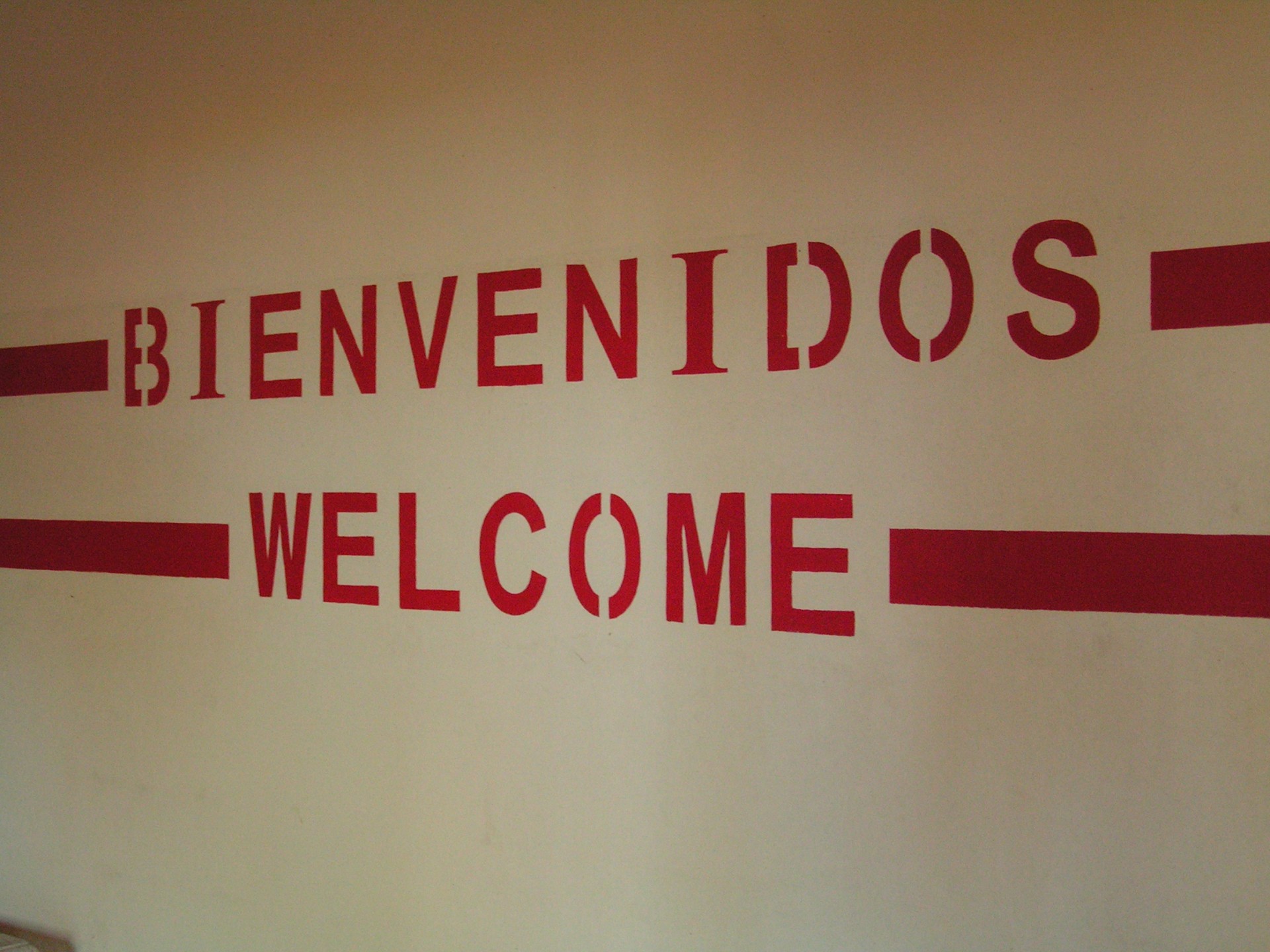 English, spanish, welcome, bienvendidos