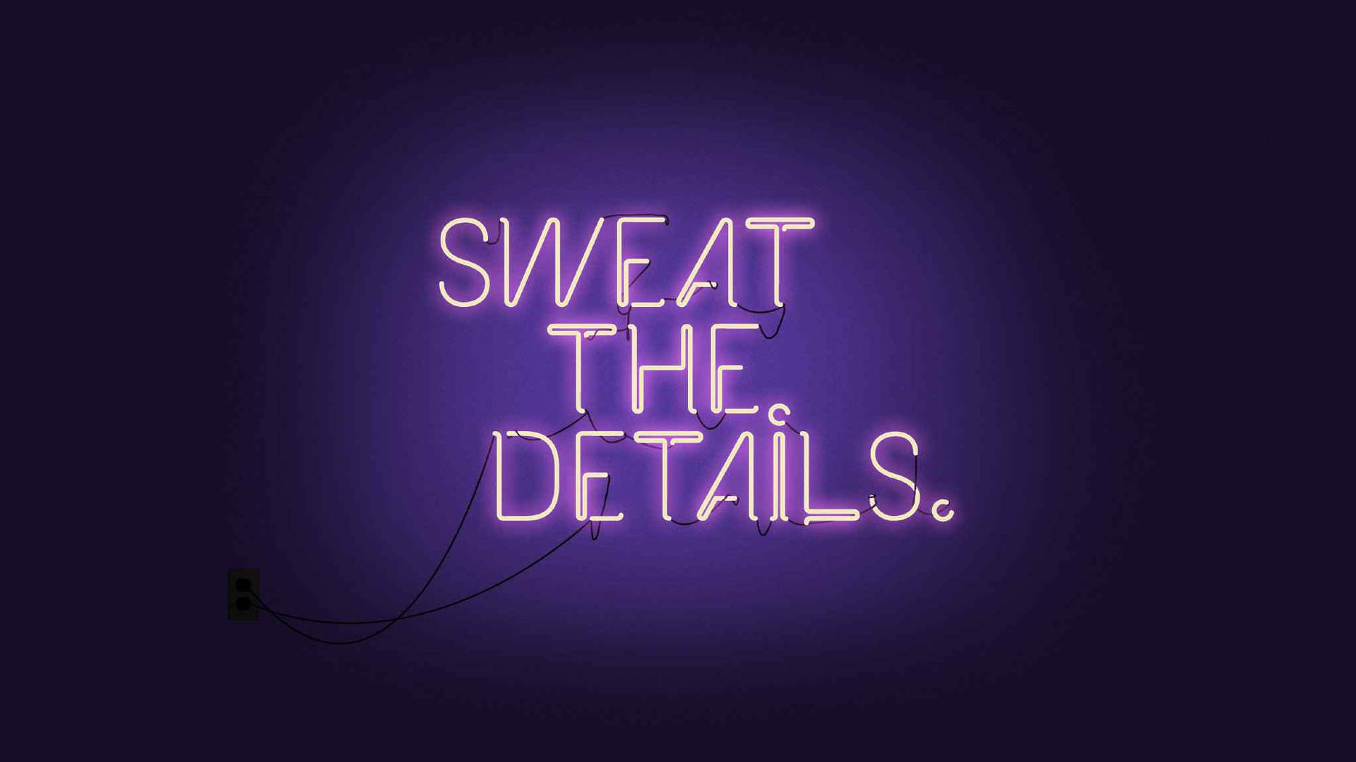 Purple Neon Lights Wallpaper