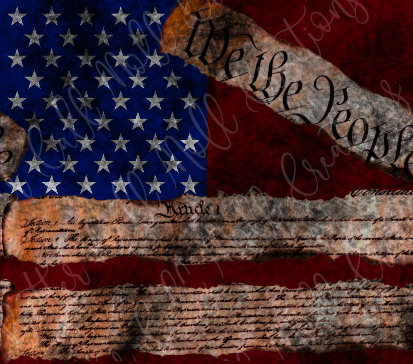 We The People Constitution Distressed