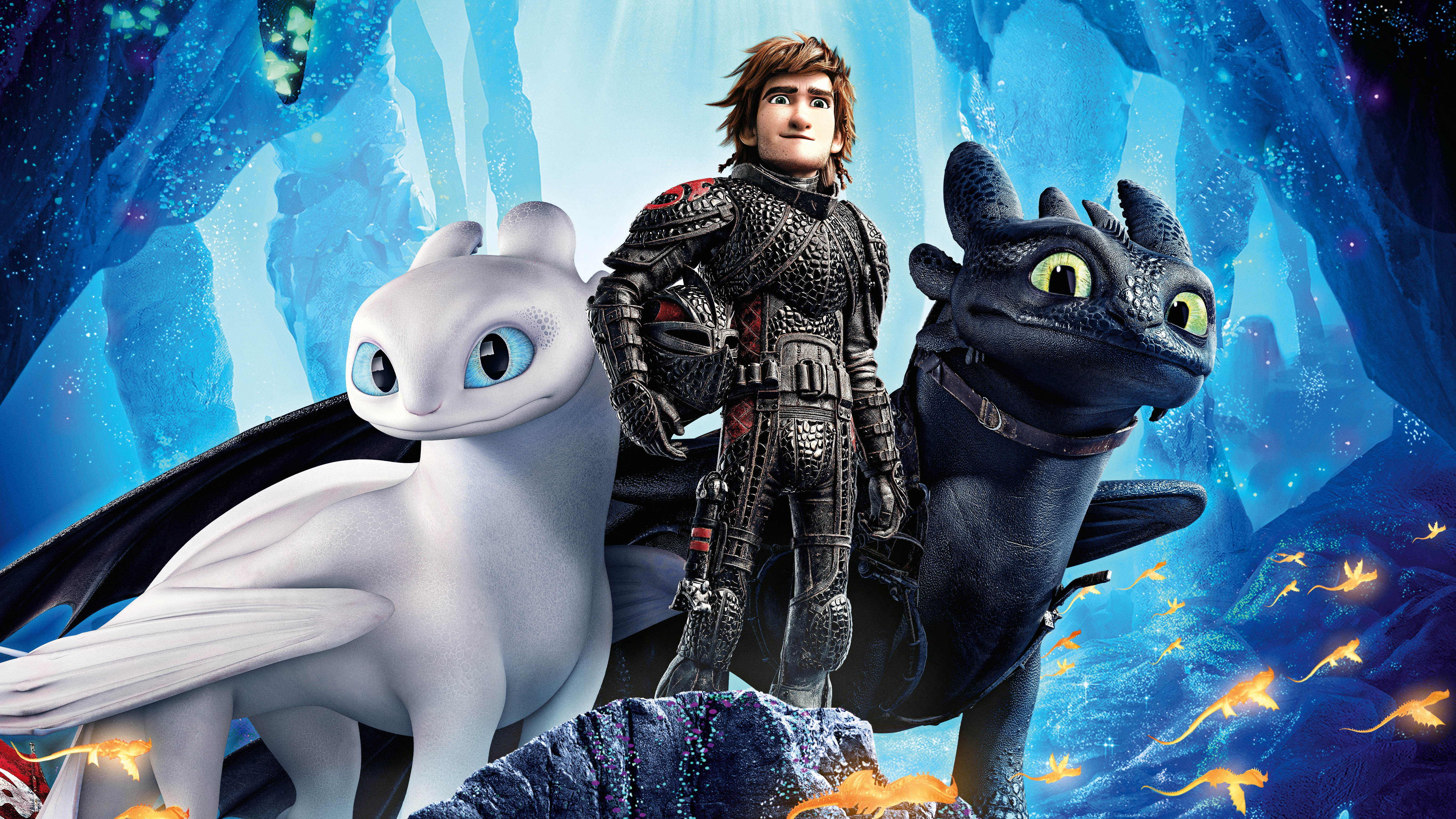 Hiccup and Toothless in 4K Ultra HD