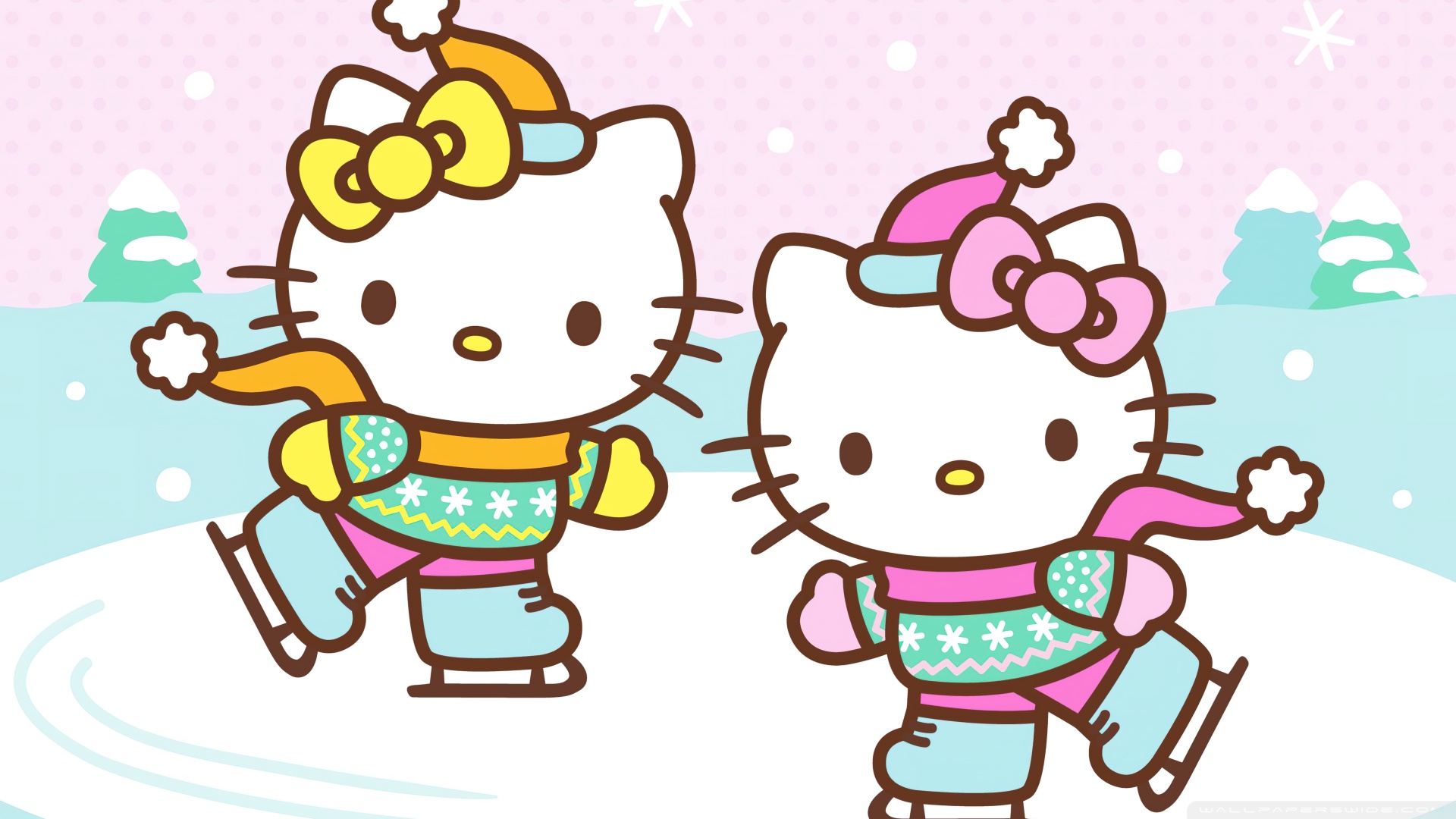 Kawaii Winter Ultra HD Desktop