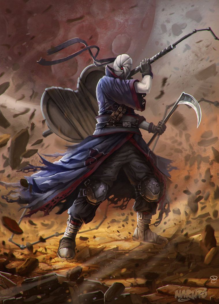 redesign Fan Art Obito Uchiha
