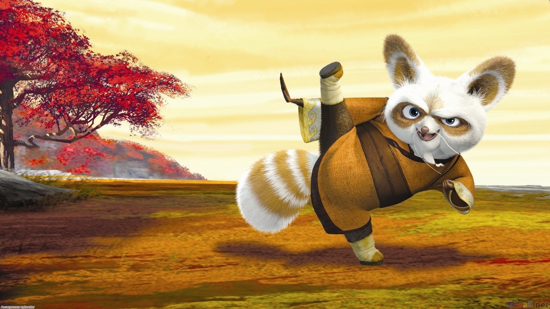 Wallpaper Kung Fu Panda, master Shifu