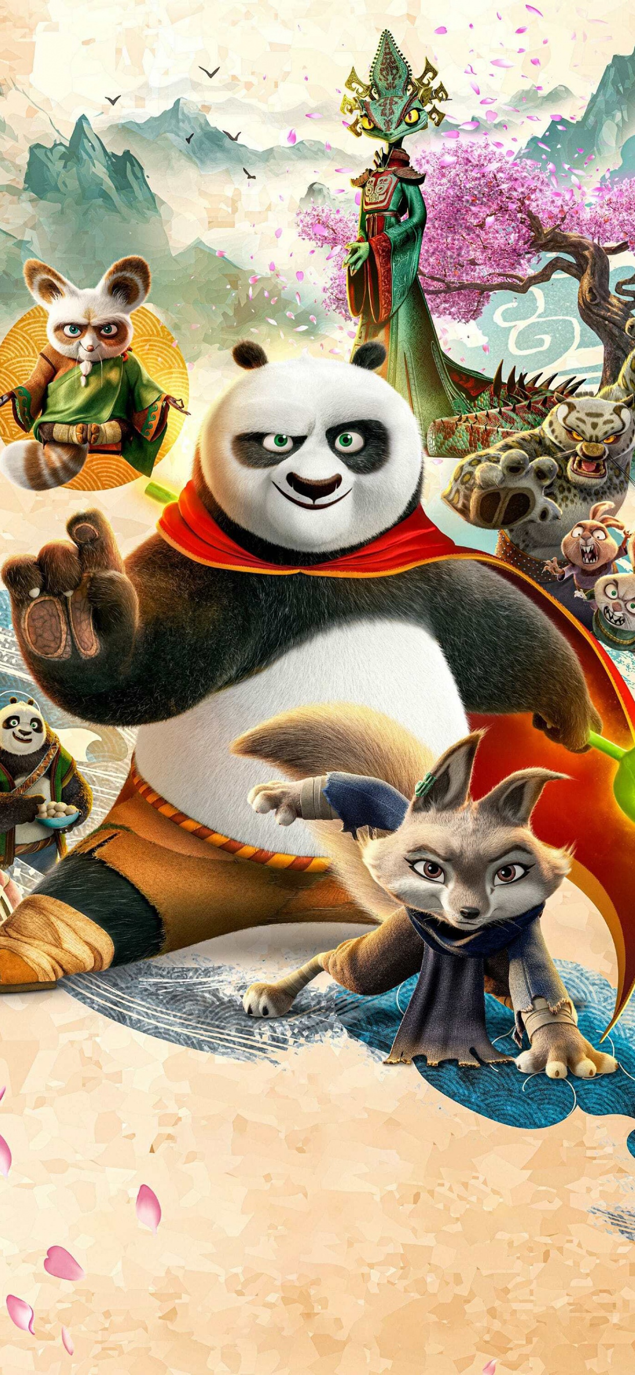 Kung Fu Panda 4 Wallpaper 4K, Animation
