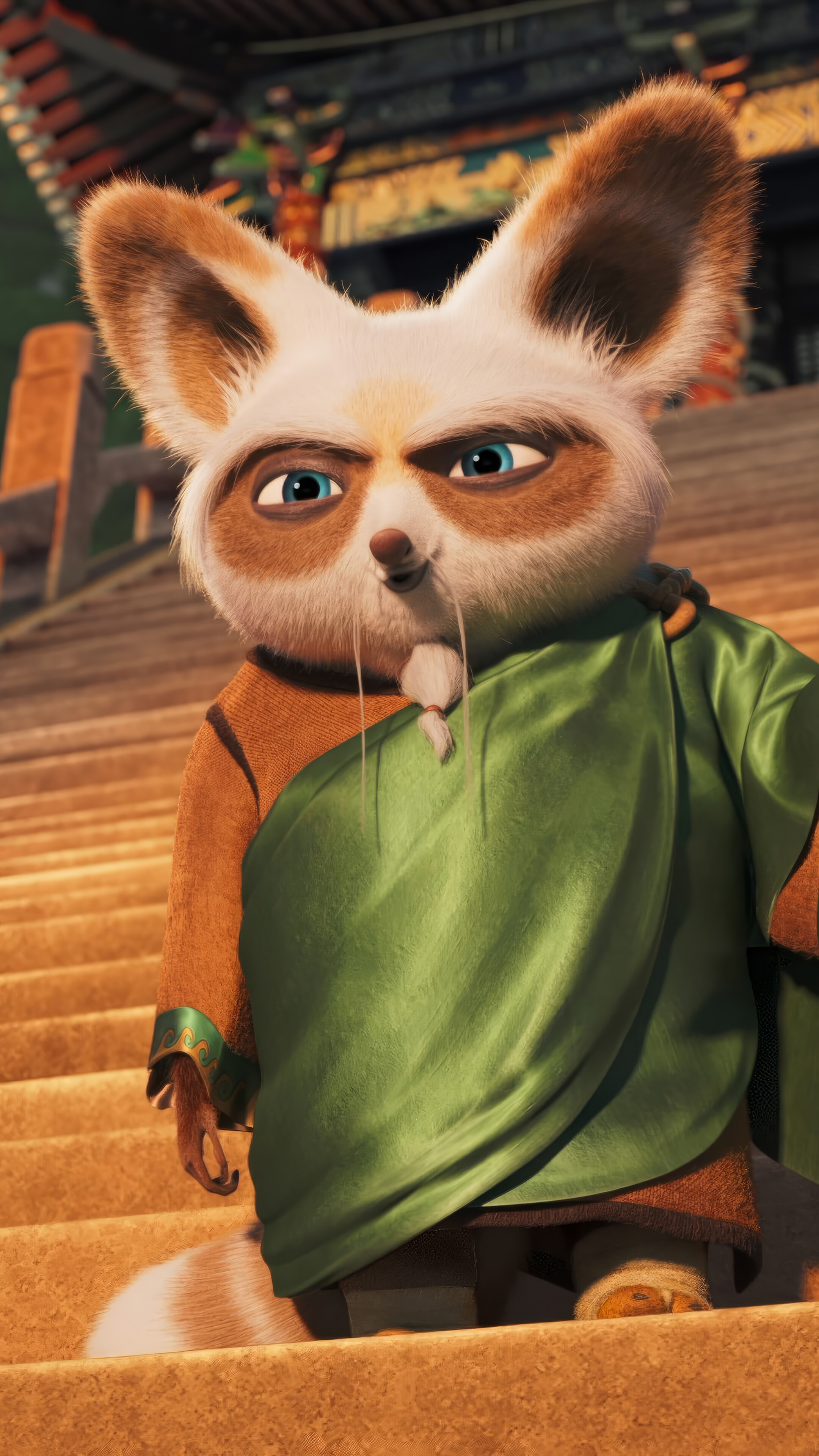 Master Shifu Kung Fu Panda 4 4K