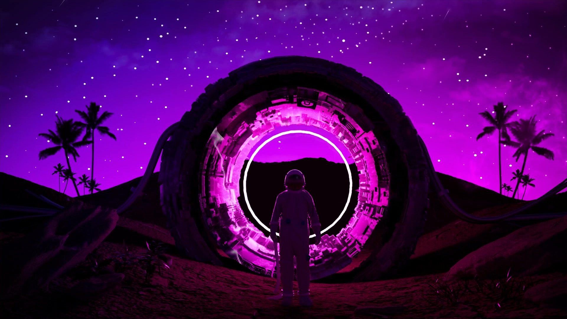 Space Portal Live Wallpaper