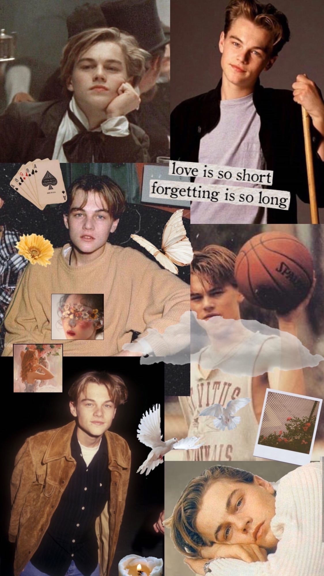 young leonardo dicaprio aesthetic