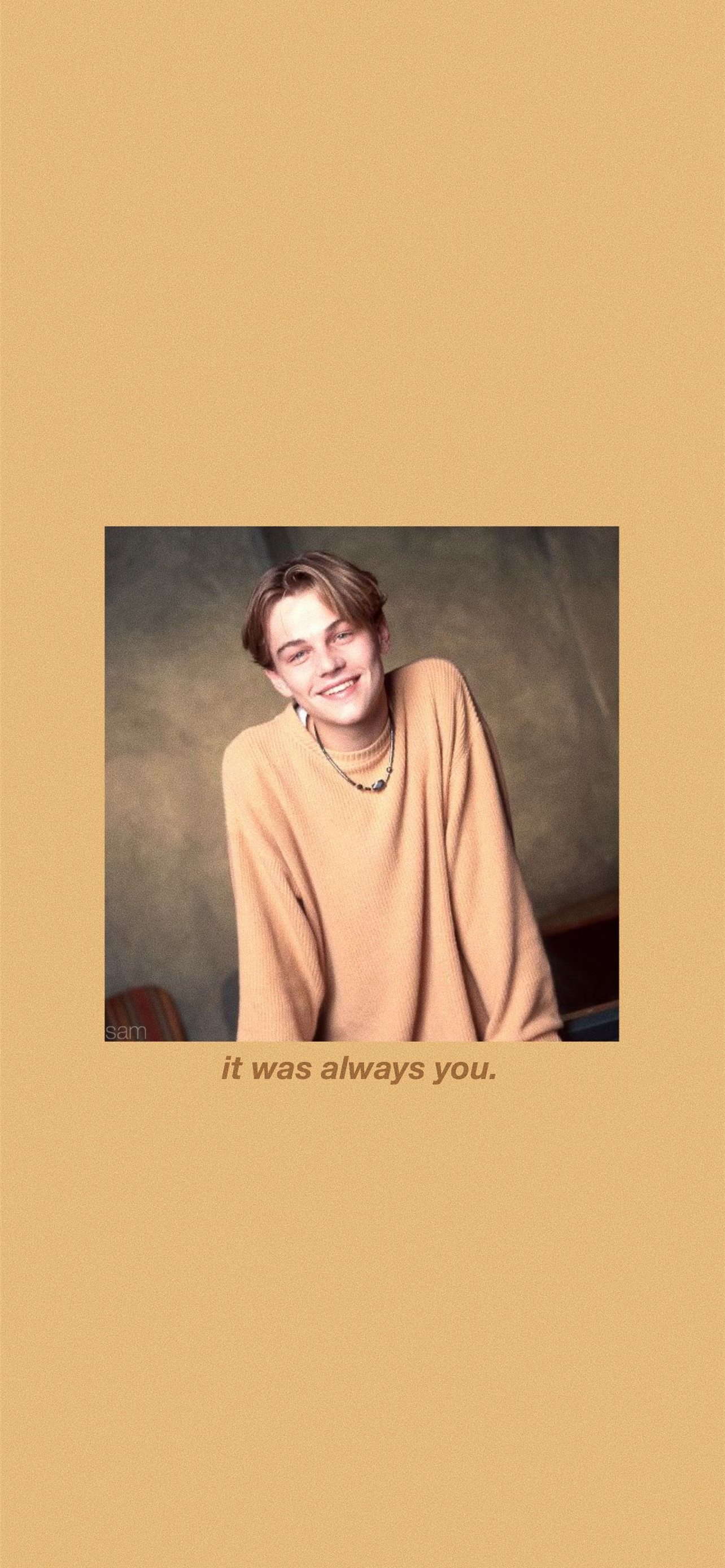 Leonardo DiCaprio Aesthetic Cave iPhone