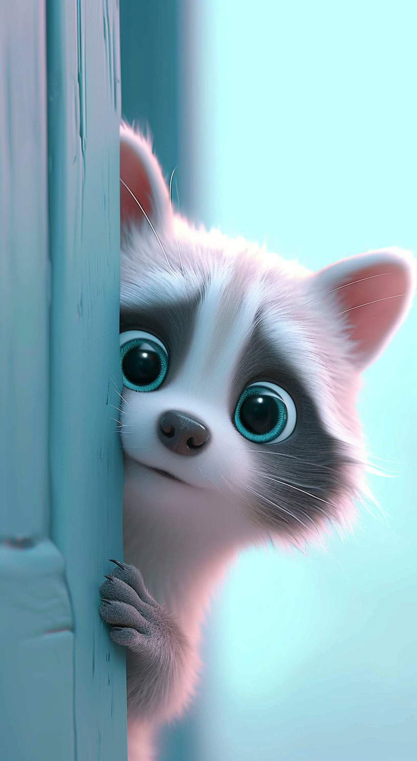 Playful Animated Fox