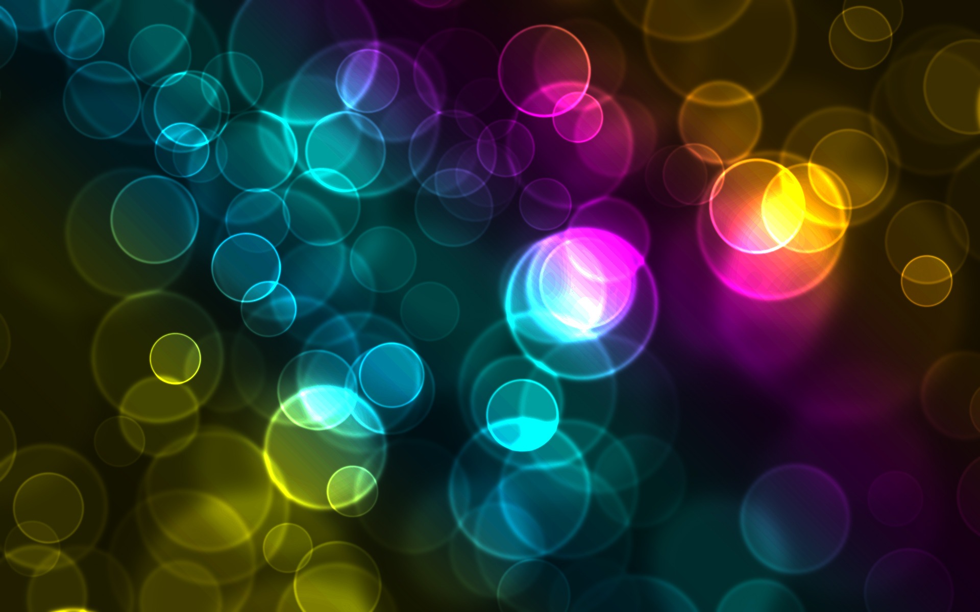 Dots Rainbow Light Abstract Colors