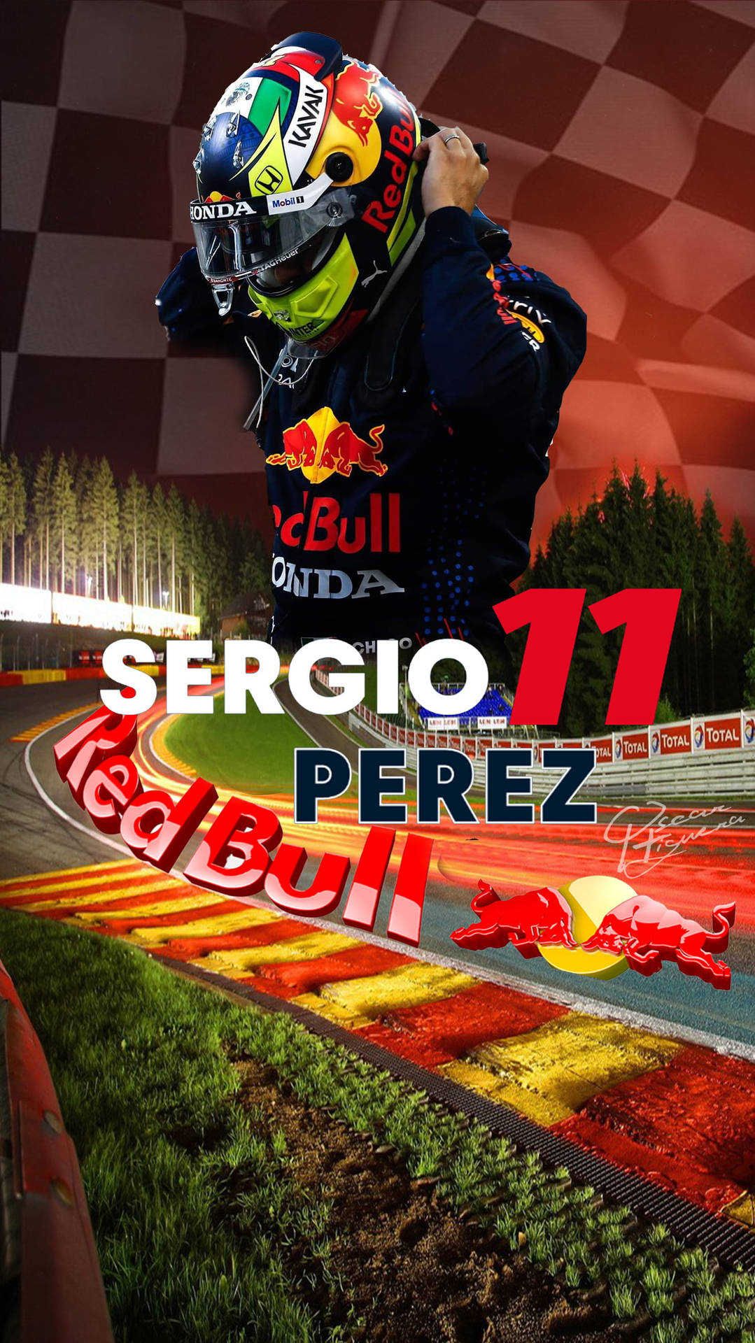 Download free Sergio Perez Red Bull